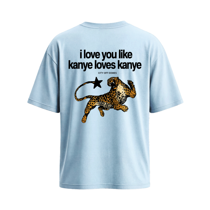 City off Domes Kanye Love Ice Blue T-shirt
