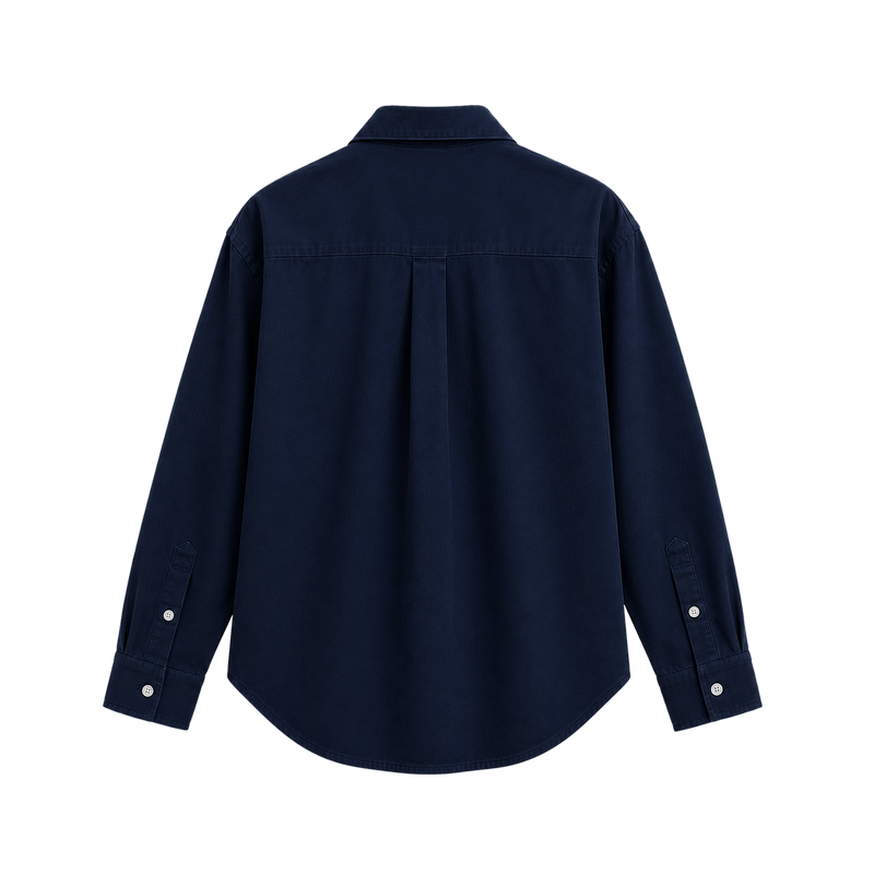 City Off Domes Relaxed Fit Oxford Shirt Midnight Blue