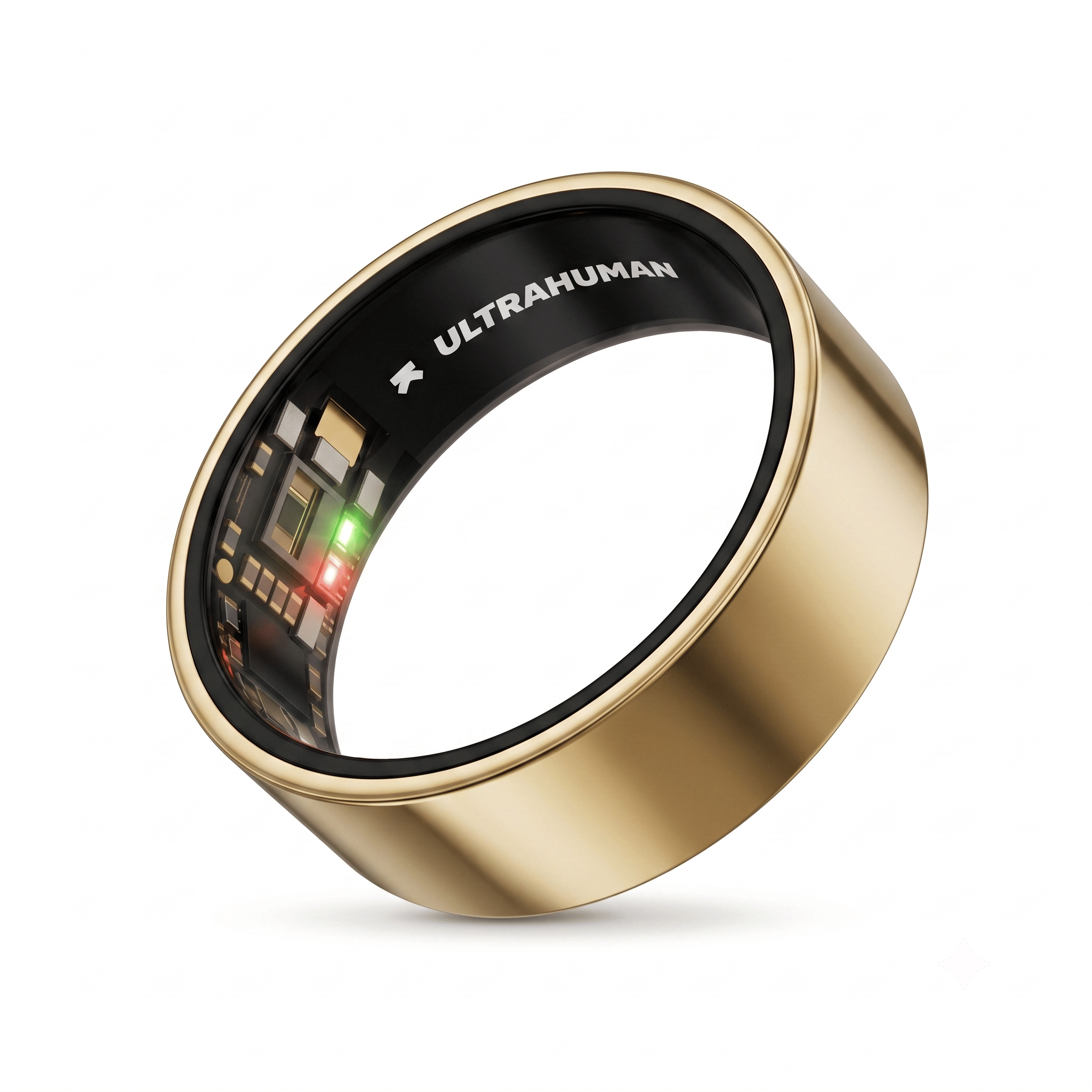 ULTRAHUMAN AIR Smart Ring, Sleep & Fitness Tracker, Bionic Gold