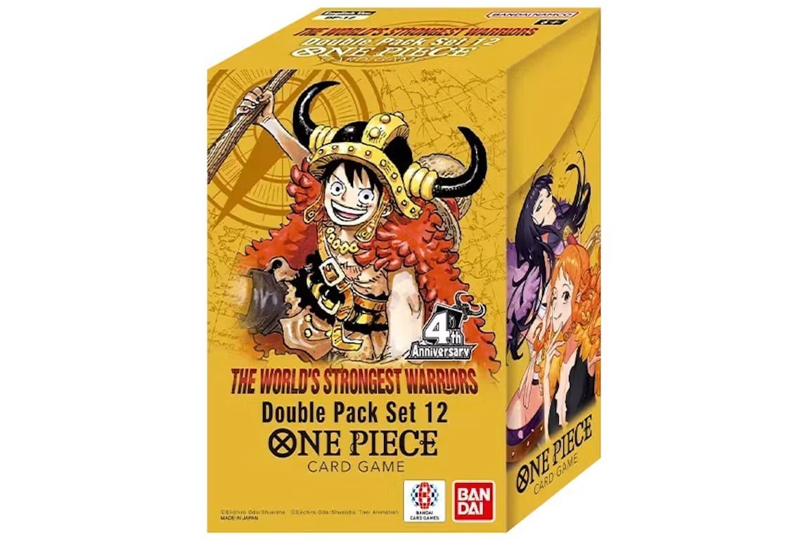 Bandai One Piece The World's Strongest Warriors (OP-17) Double Pack Set Vol. 12