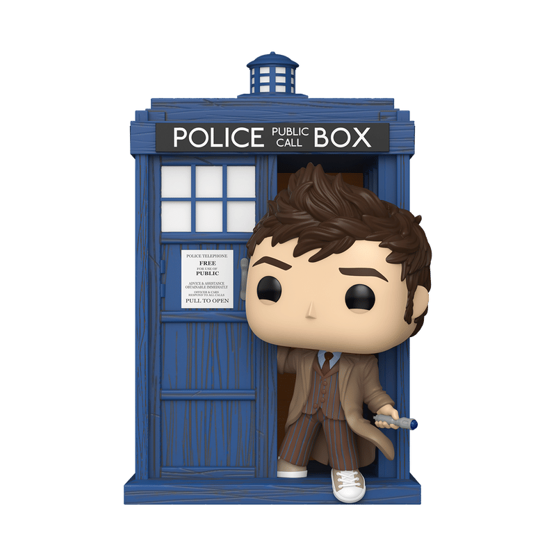 Pop! Rides Deluxe Tardis with Tenth Doctor