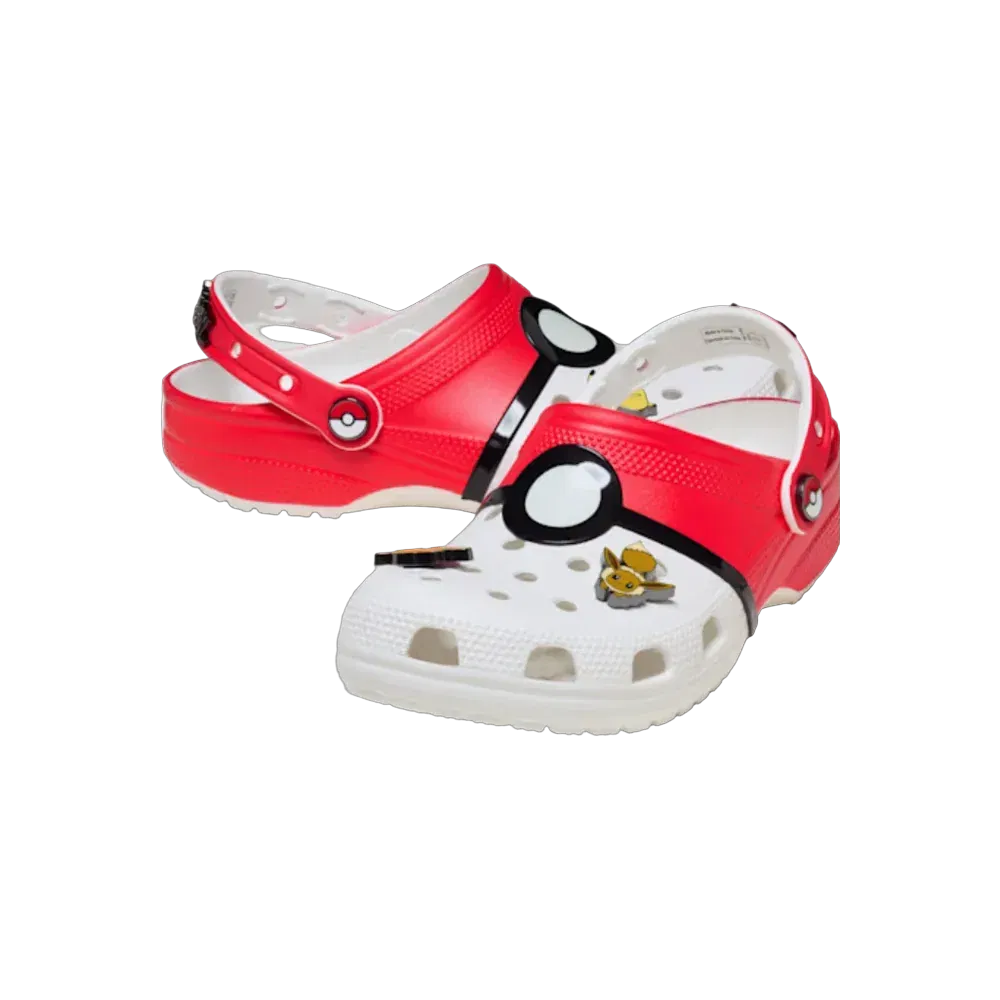 Pokémon's X Crocs Classic Clog 'Poké Ball'