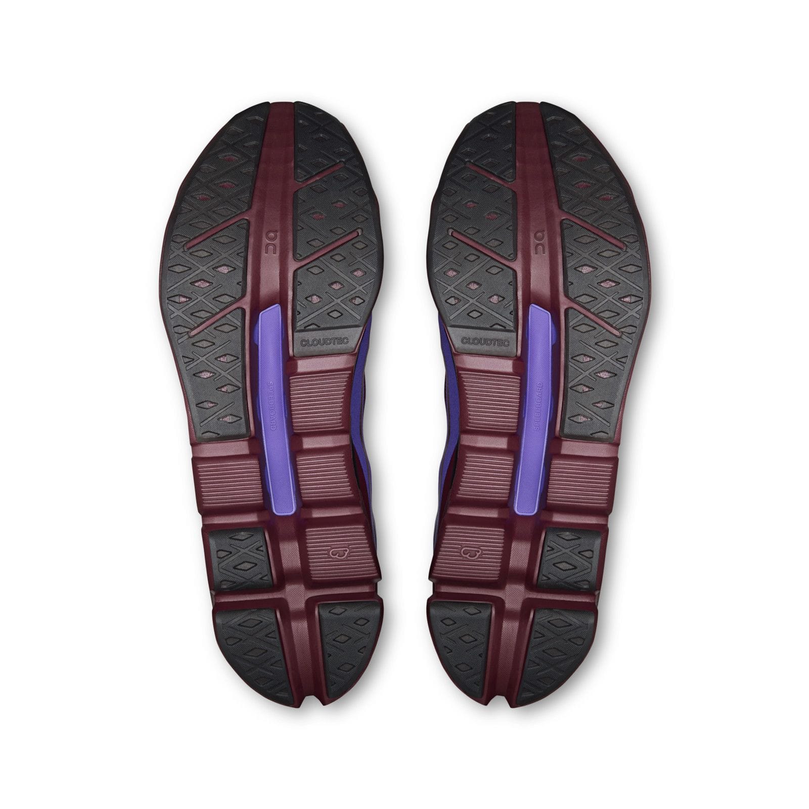 ON Running Cloudflow 5 Ad Maroon Tyrian