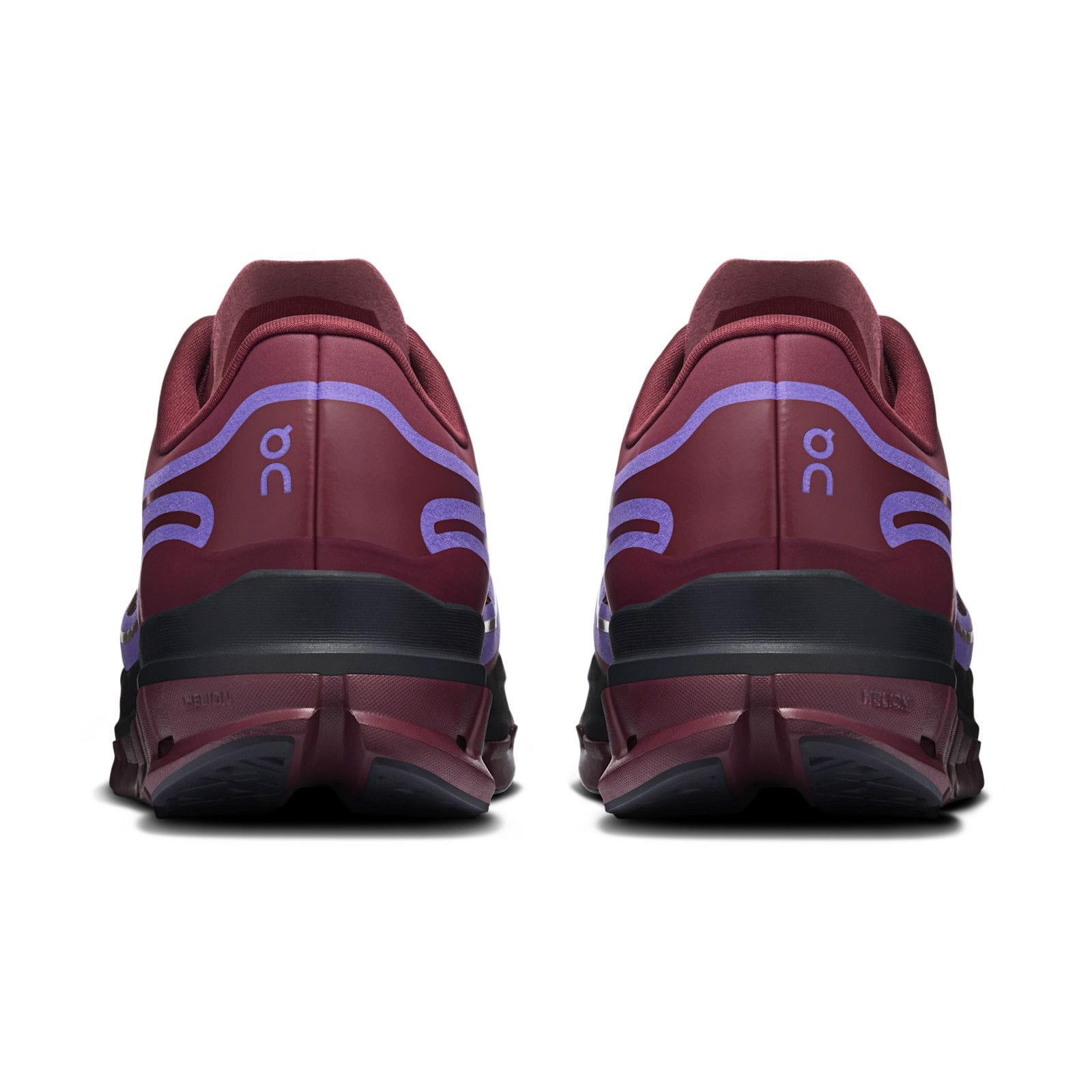 ON Running Cloudflow 5 Ad Maroon Tyrian
