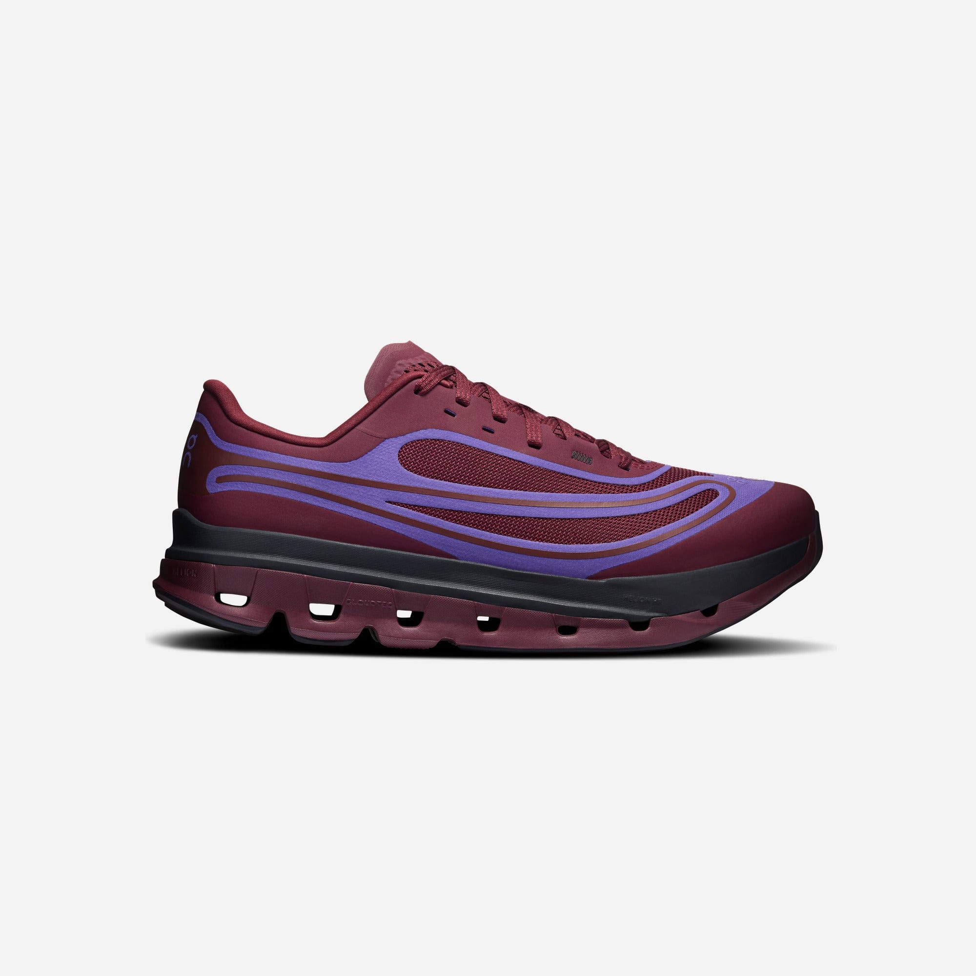 ON Running Cloudflow 5 Ad Maroon Tyrian