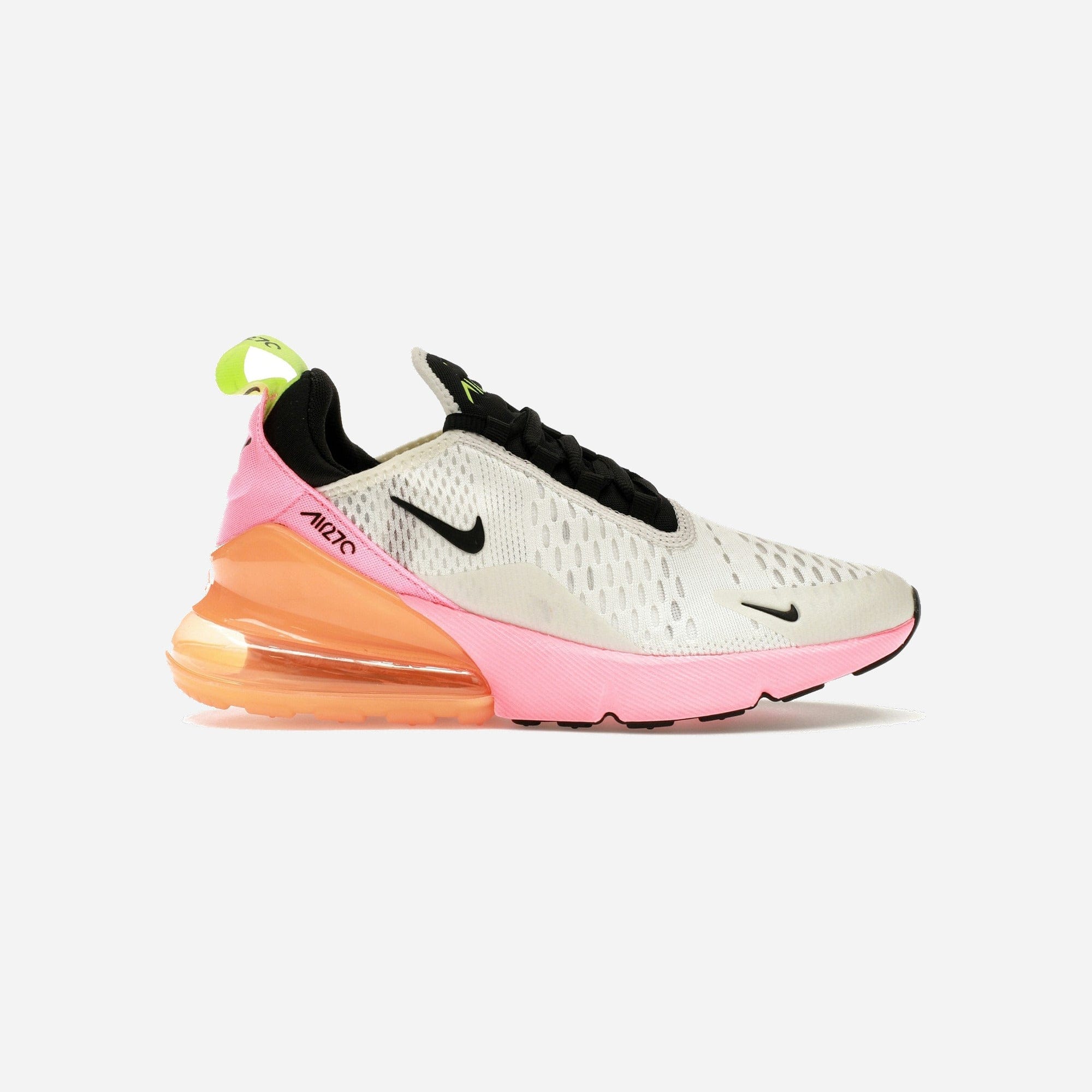 Nike Air Max 270 White Sunset Pulse Total Orange WMNS