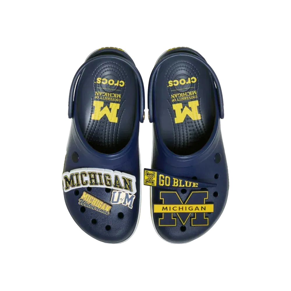 NCAA X Crocs Classic CrocBand Clog 'Michigan'