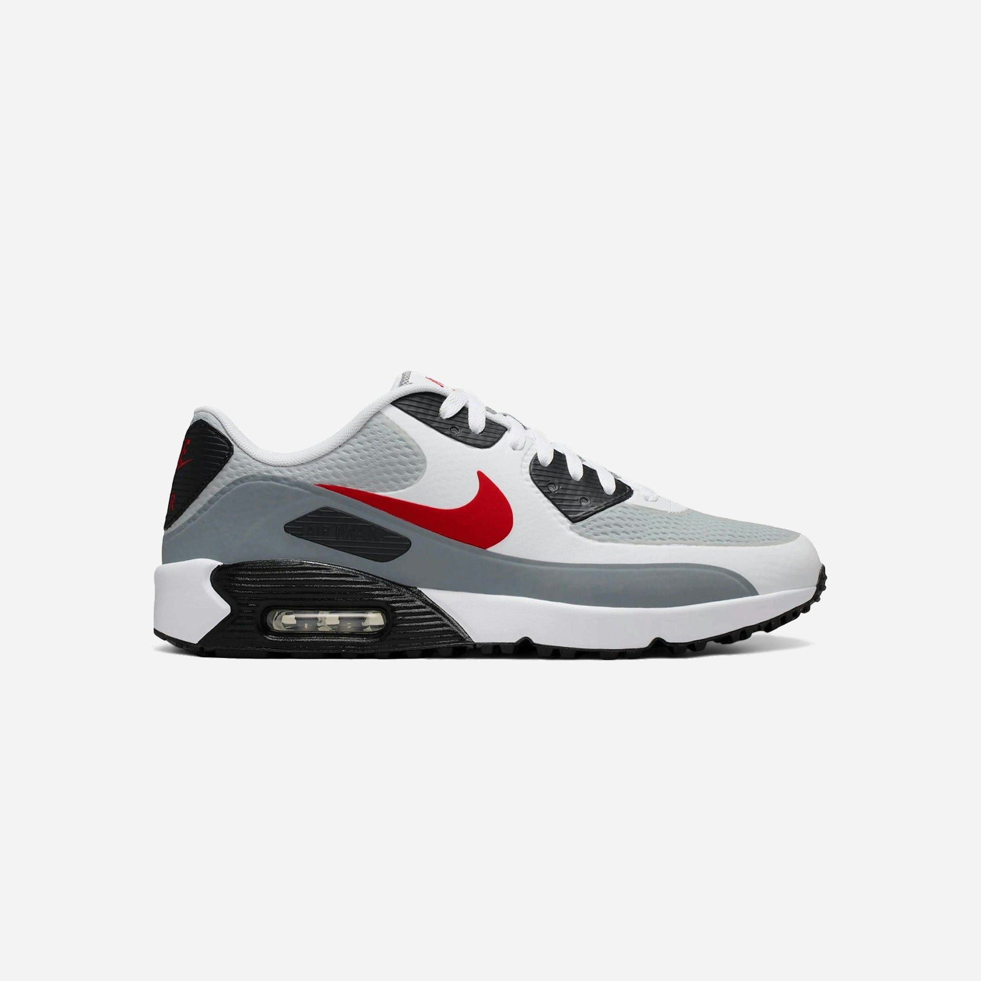 Nike Air Max 90 Golf White Light Smoke Grey Red