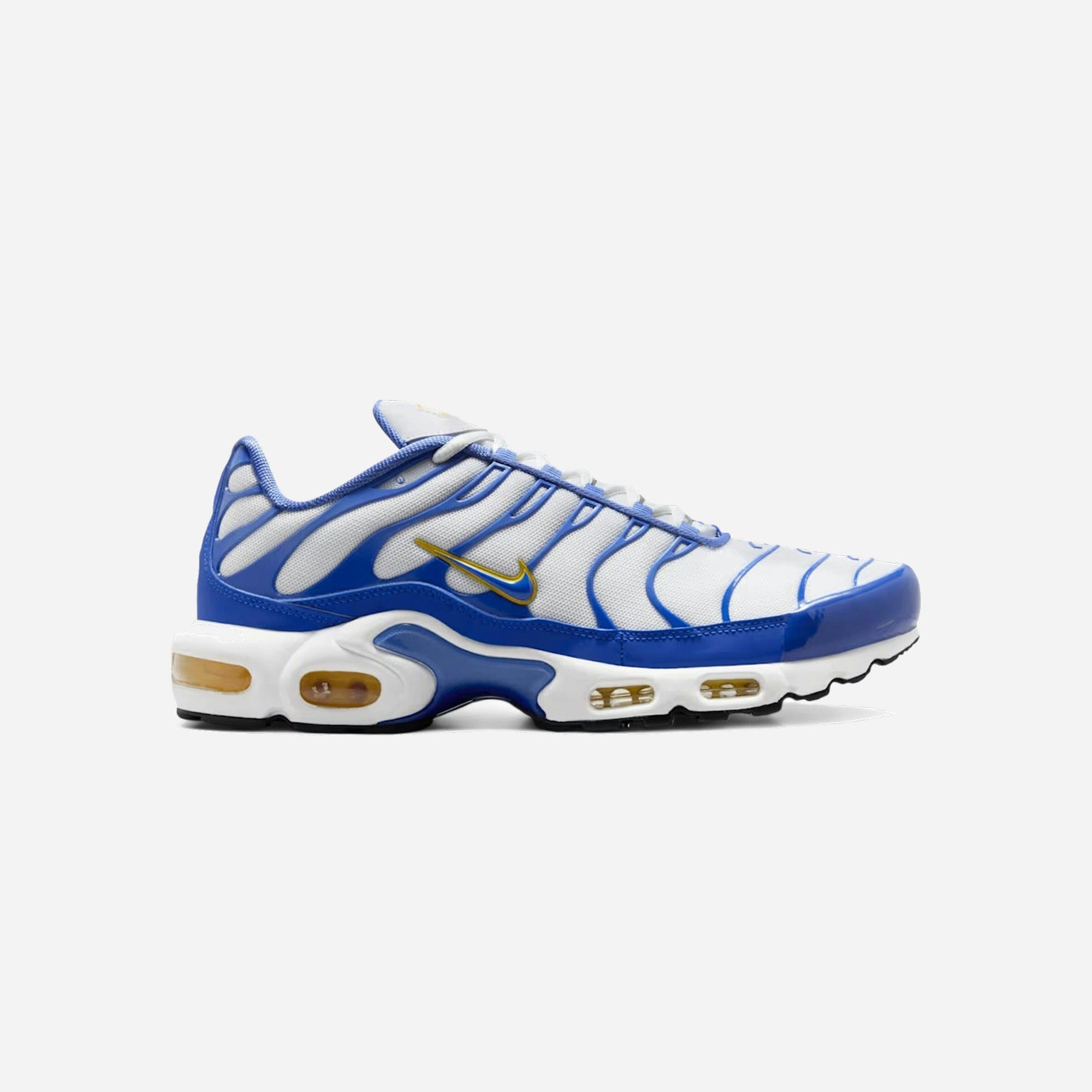 Nike Air Max Plus White Lyon Blue Varsity Maize