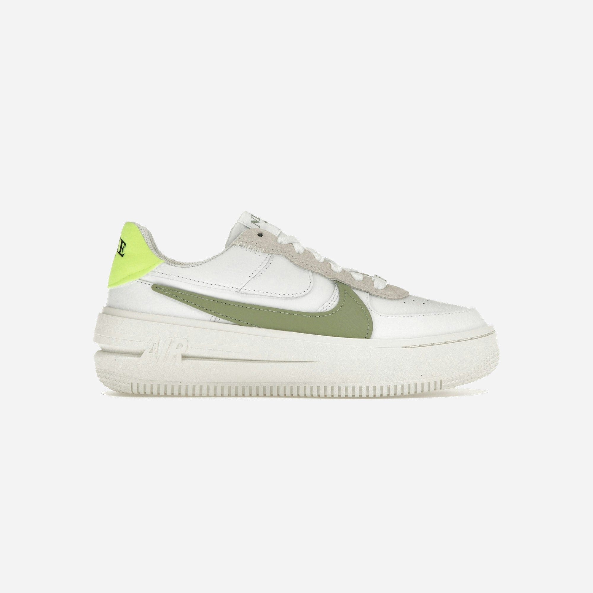 Nike Air Force 1 Plt.af.orm White Oil Green WMNS