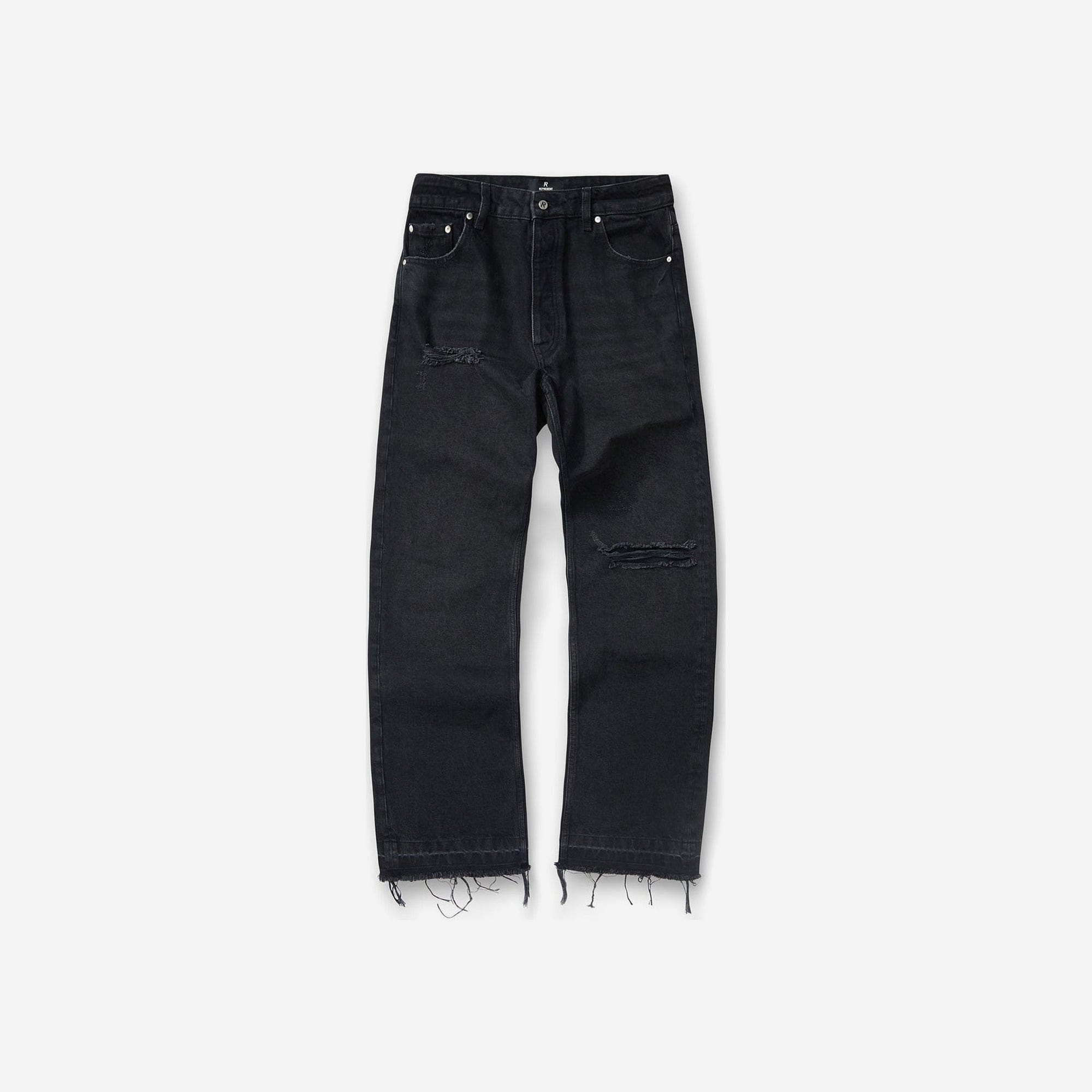 Represent Heaton Denim Black SS26