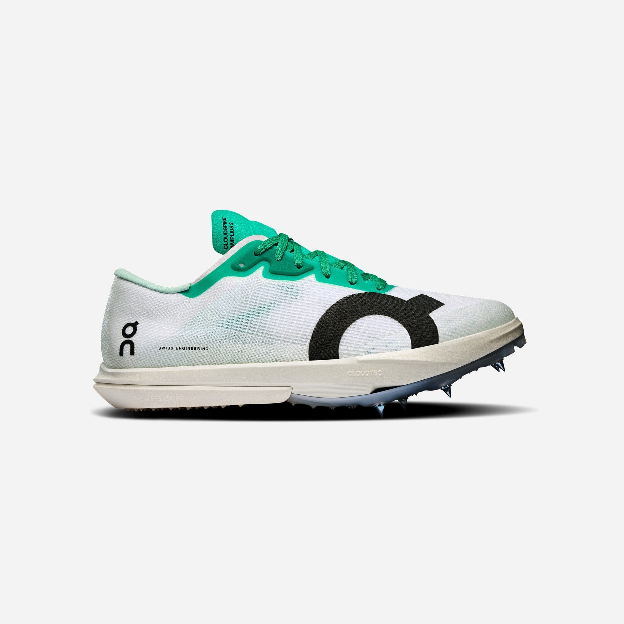 ON Running Cloudspike Amplius 2 Mint White WMNS