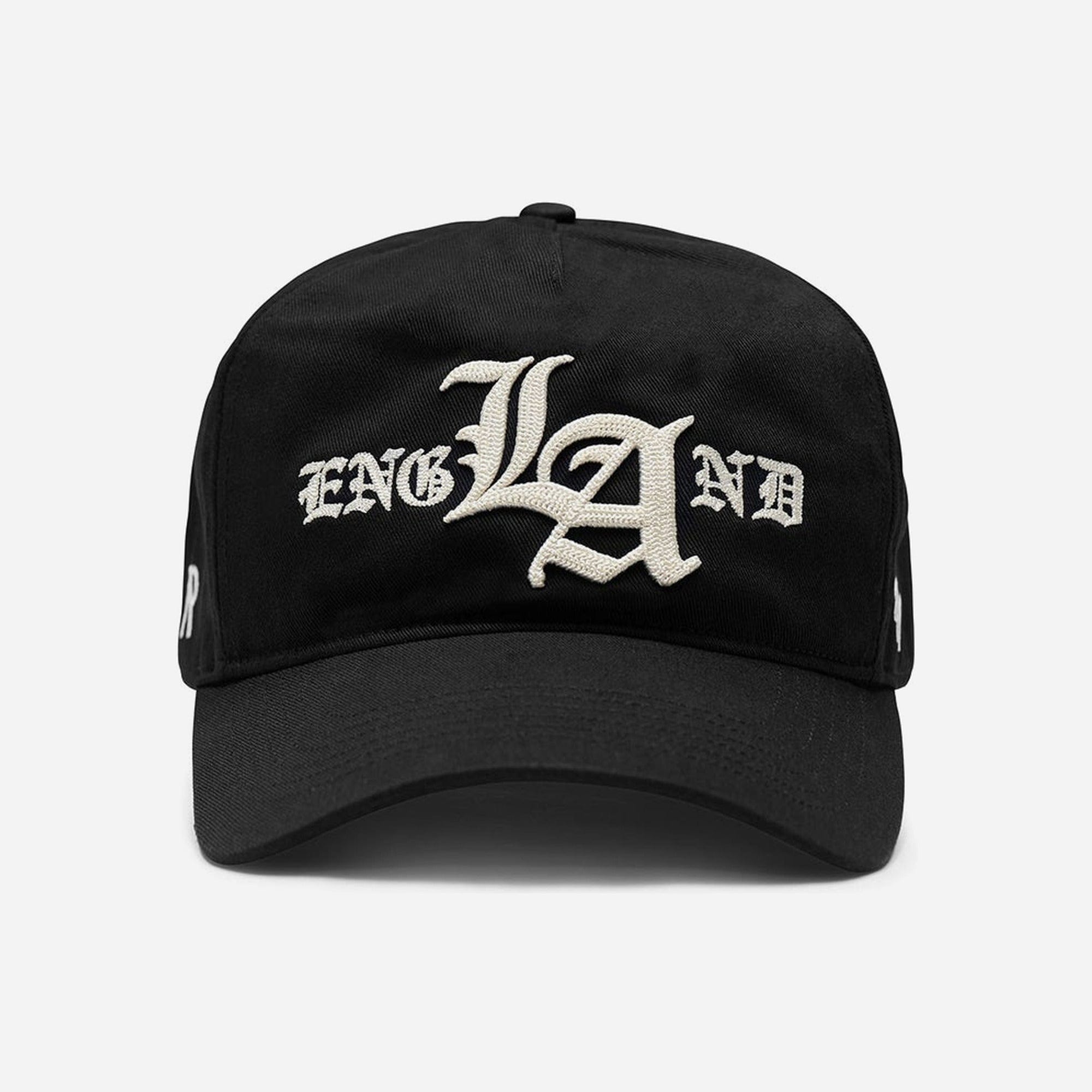 Represent X 47 EngLAnd Old English Cap Jet Black SS26