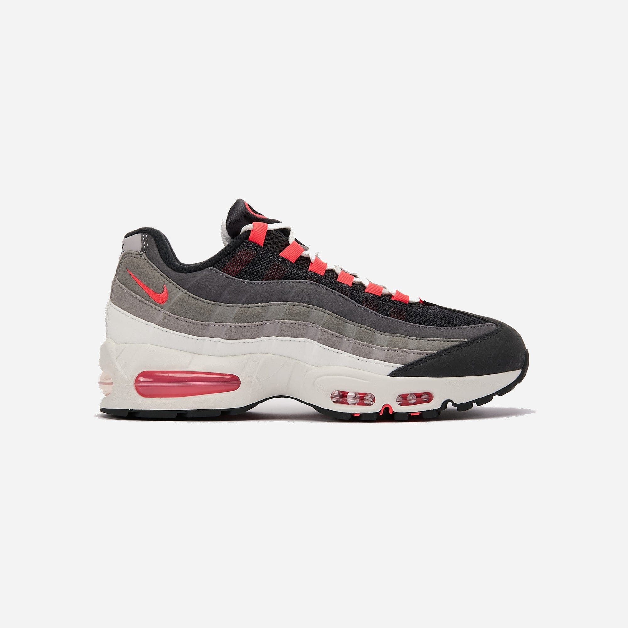 Nike Air Max 95 Big Bubble 'Solar Red' Grey