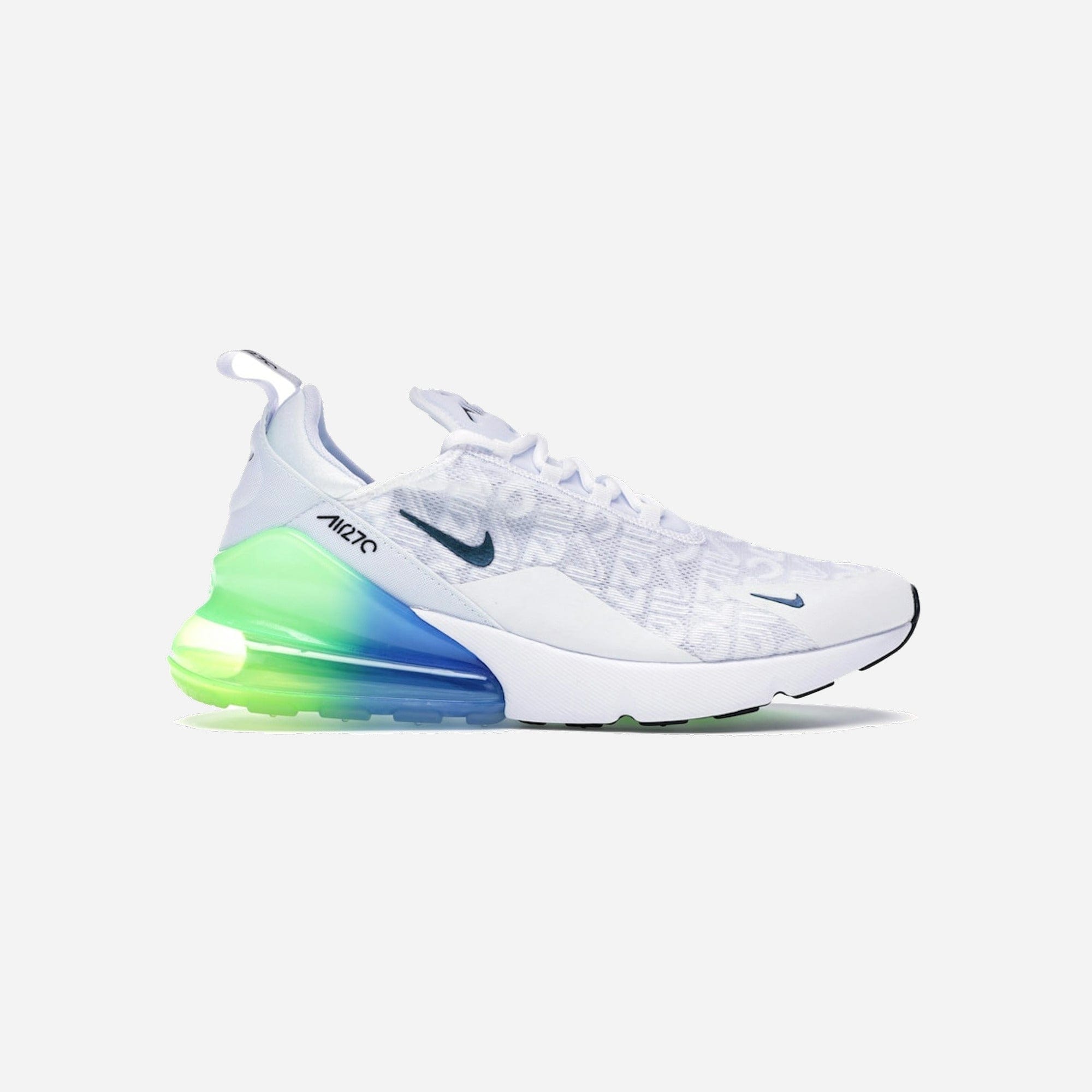 Nike Air Max 270 White Lime Blast Photo Blue