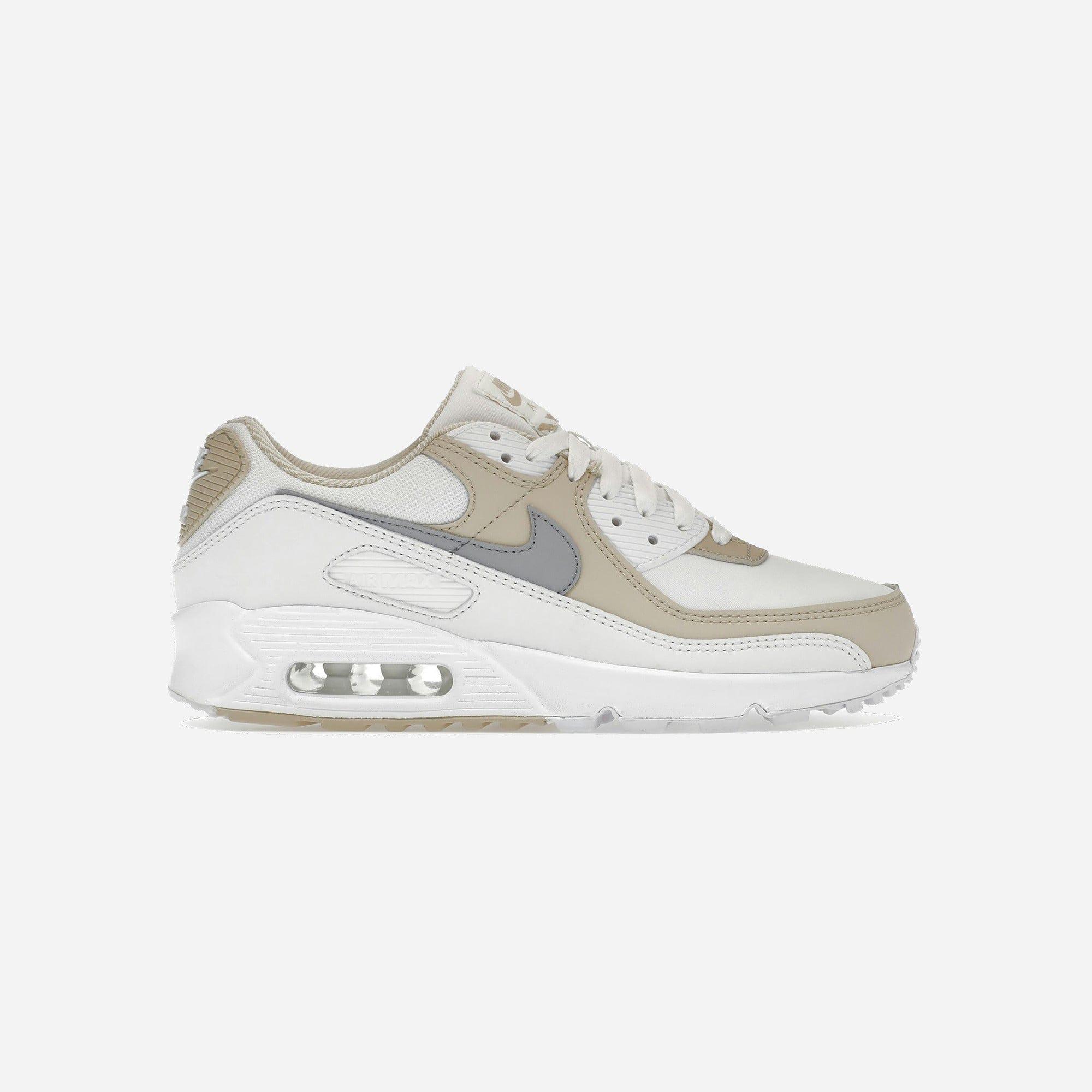 Nike Air Max 90 Summit White Wolf Grey Rattan White WMNS