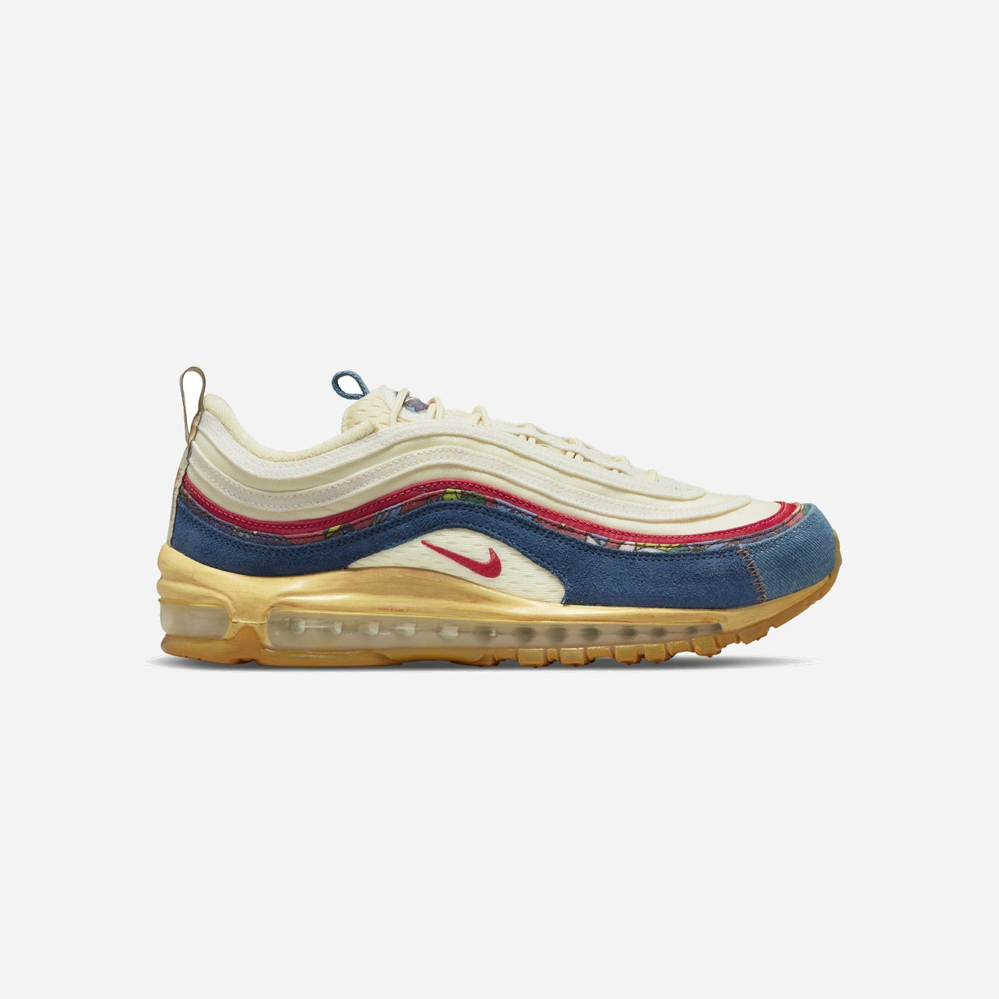 Nike Air Max 97 Coconut Milk Fossil Denim Red