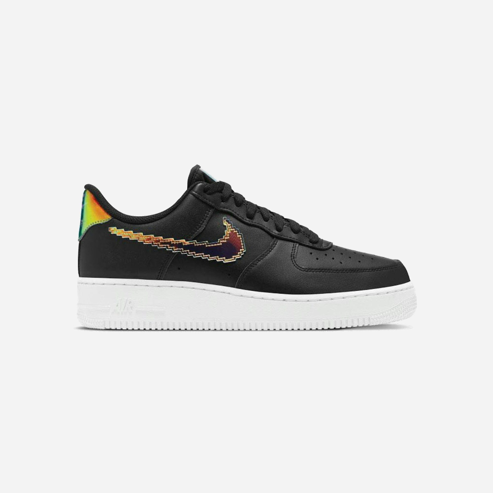 Nike Air Force 1 Low '07 Lv8 Iridescent Pixel Swoosh Black