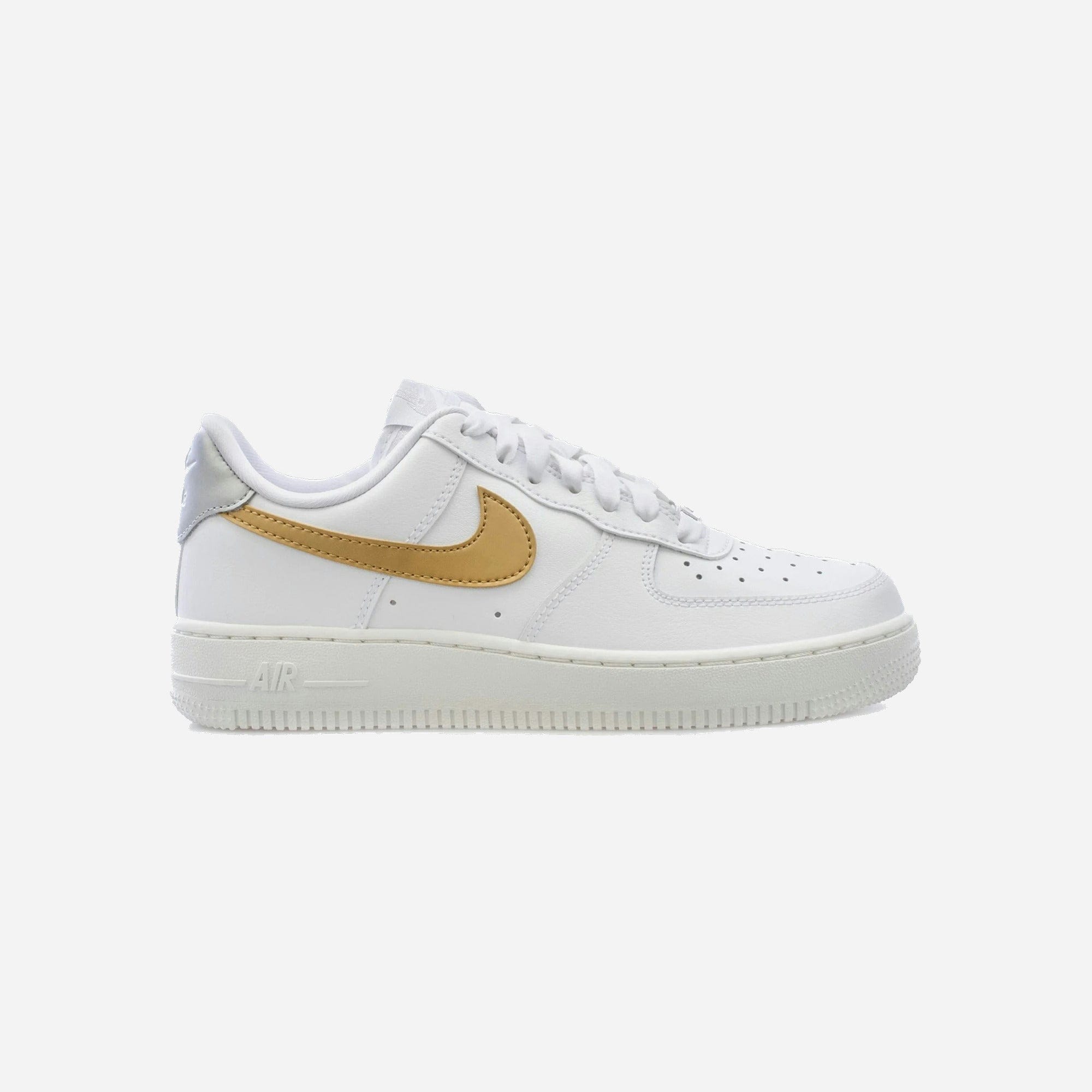 Nike Air Force 1 Low '07 White Metallic Gold WMNS