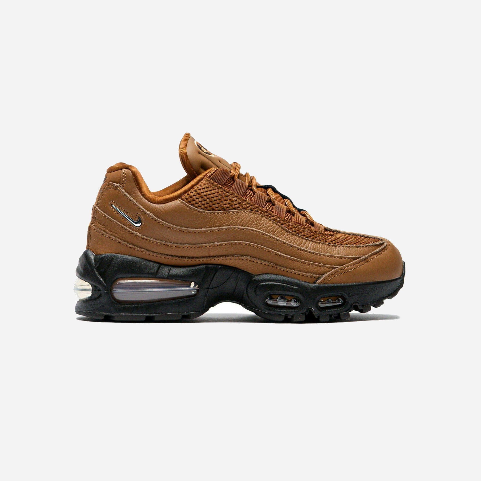 Nike Air Max 95 Big Bubble Light British Tan Jewel Swoosh WMNS
