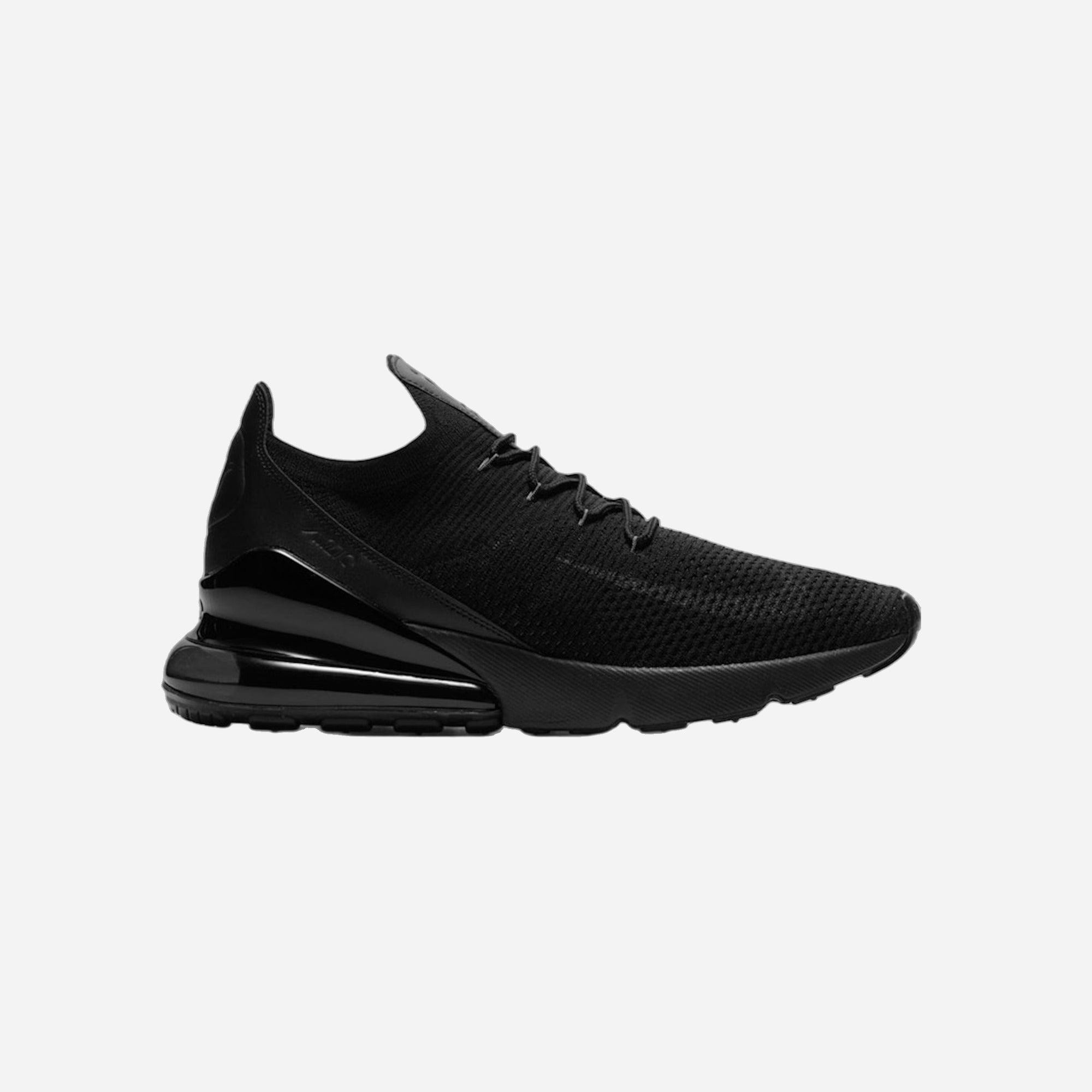 Nike Air Max 270 Flyknit Triple Black