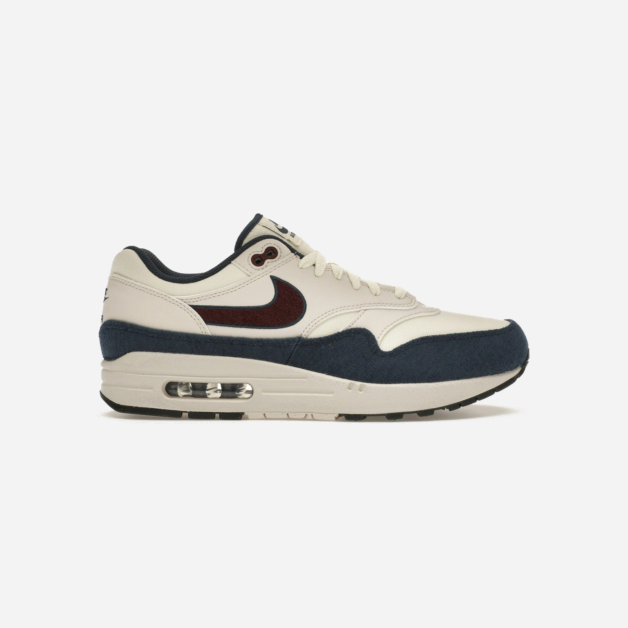 Nike Air Max 1 Coconut Milk Burgundy Crush Navy