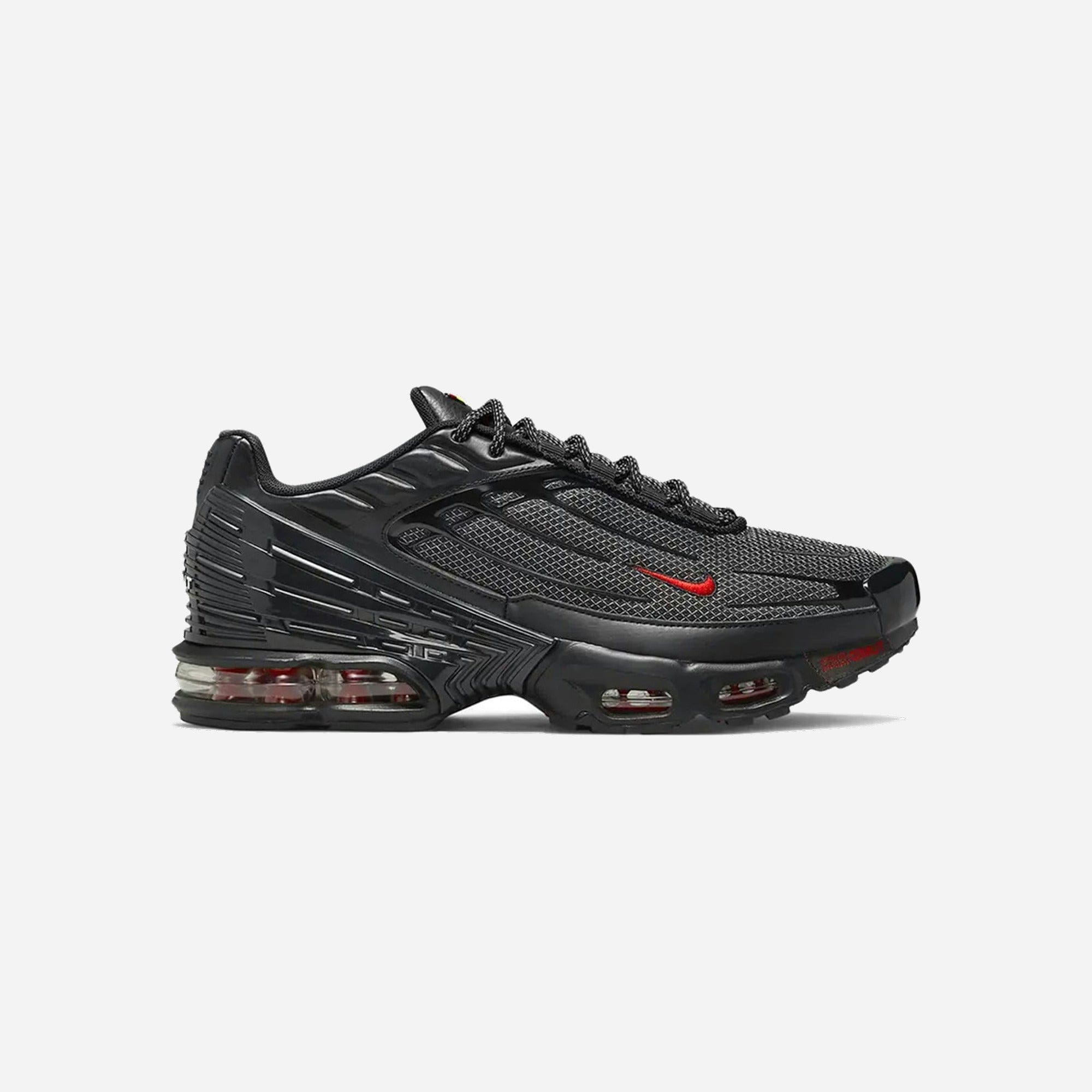 Nike Air Max Plus 3 Black Reflective Silver University Red