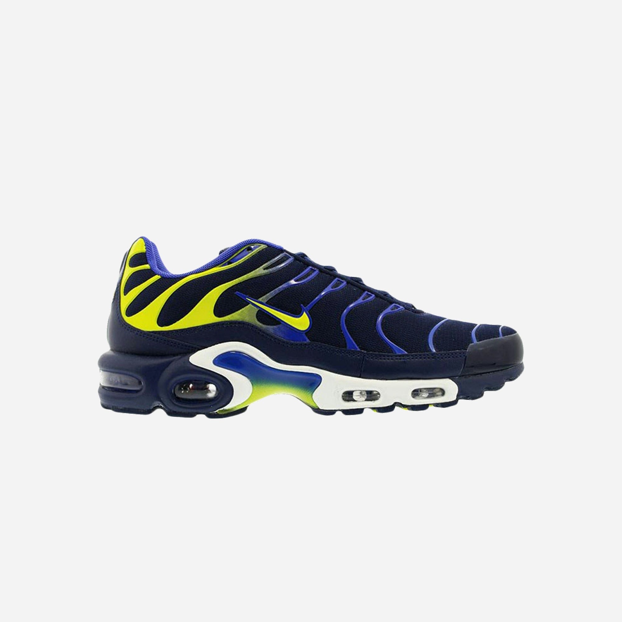 Nike Air Max Plus Binary Blue Electric Lime