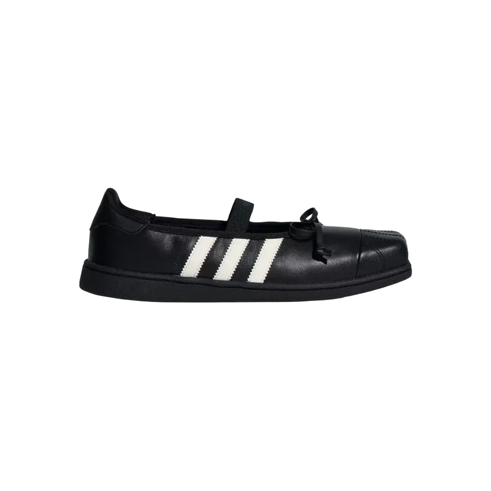 Jennie X Adidas Superstar Square Ballet 'Core Black Off White'