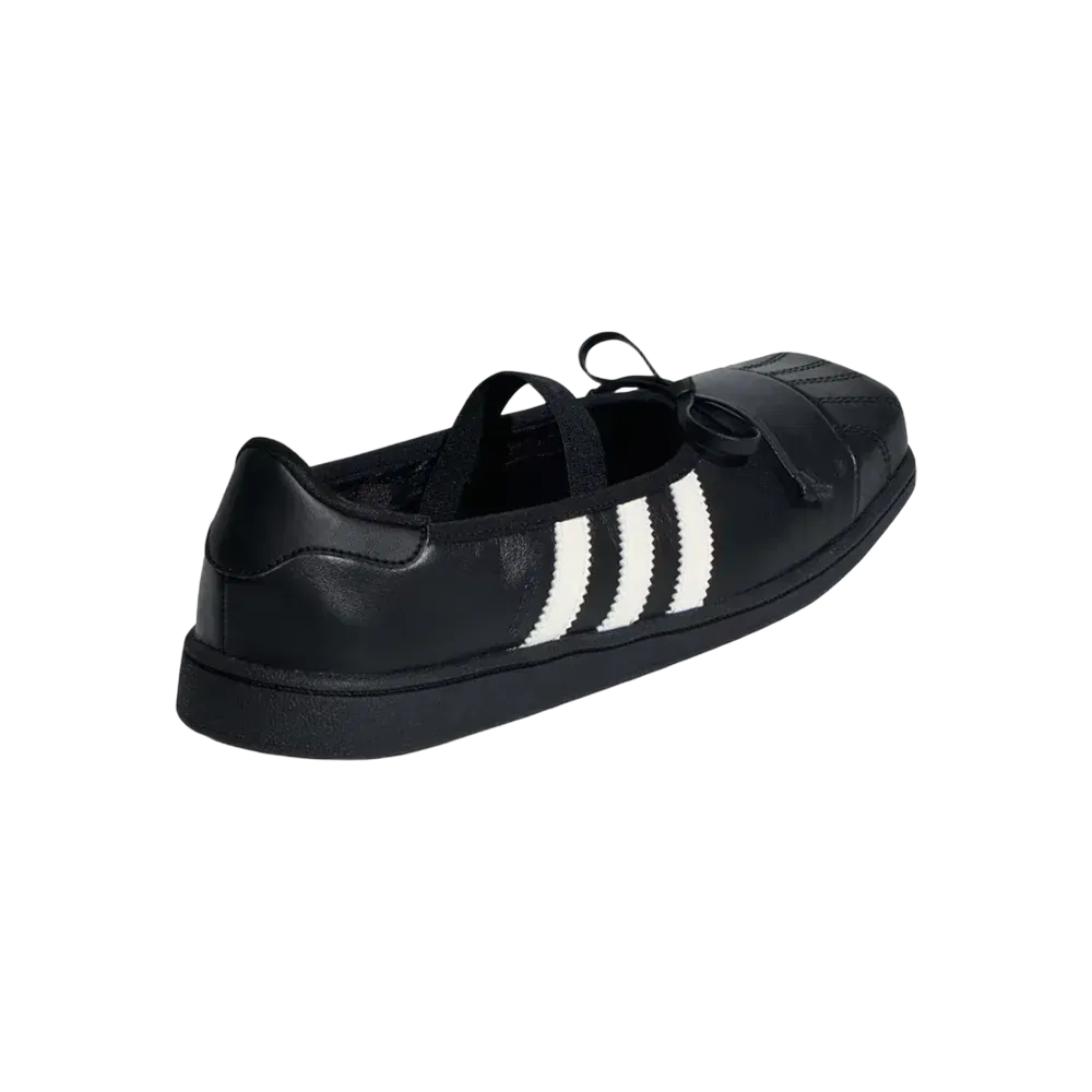 Jennie X Adidas Superstar Square Ballet 'Core Black Off White'