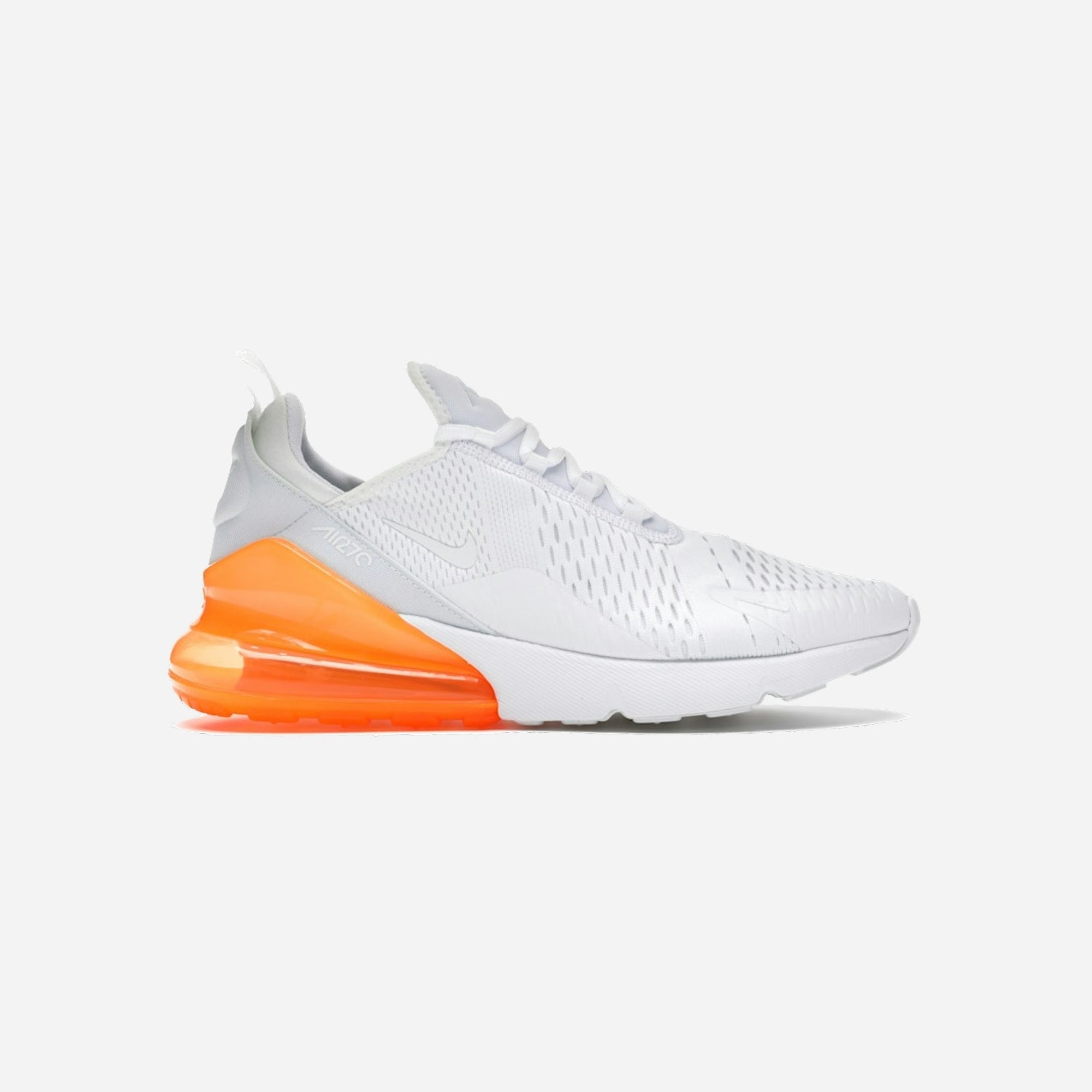 Nike Air Max 270 White Pack (Total Orange)