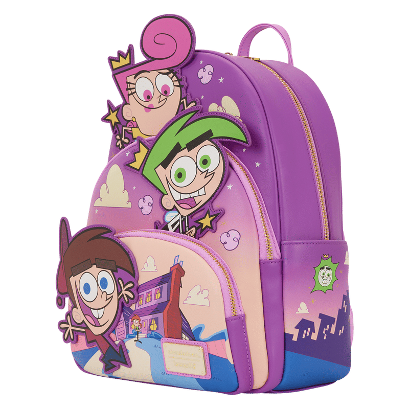 The Fairly OddParents Exclusive Triple Pocket Glow Midi Backpack