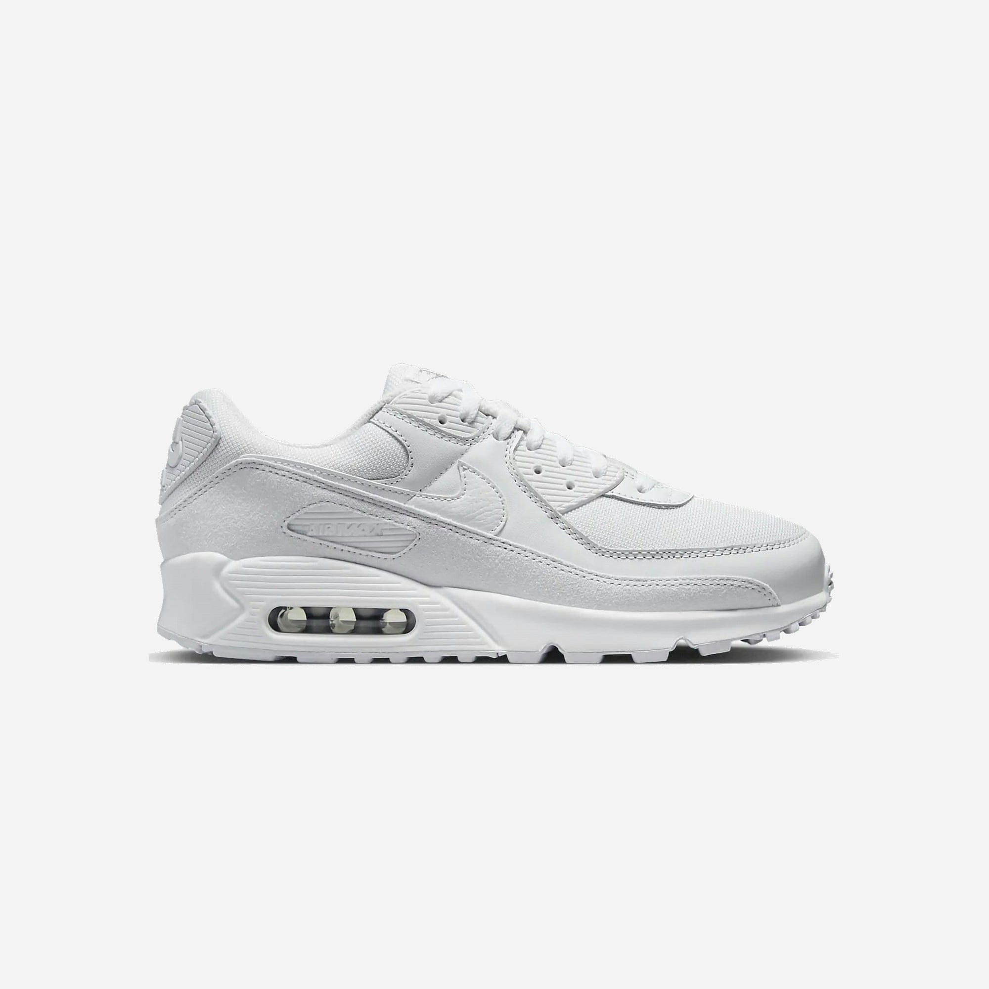 Nike Air Max 90 Premium White Metallic Silver (2023)