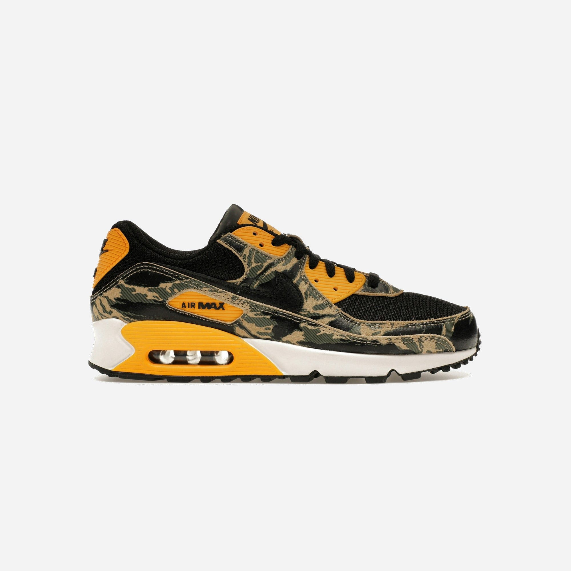 Nike Air Max 90 Premium Black University Gold Camo