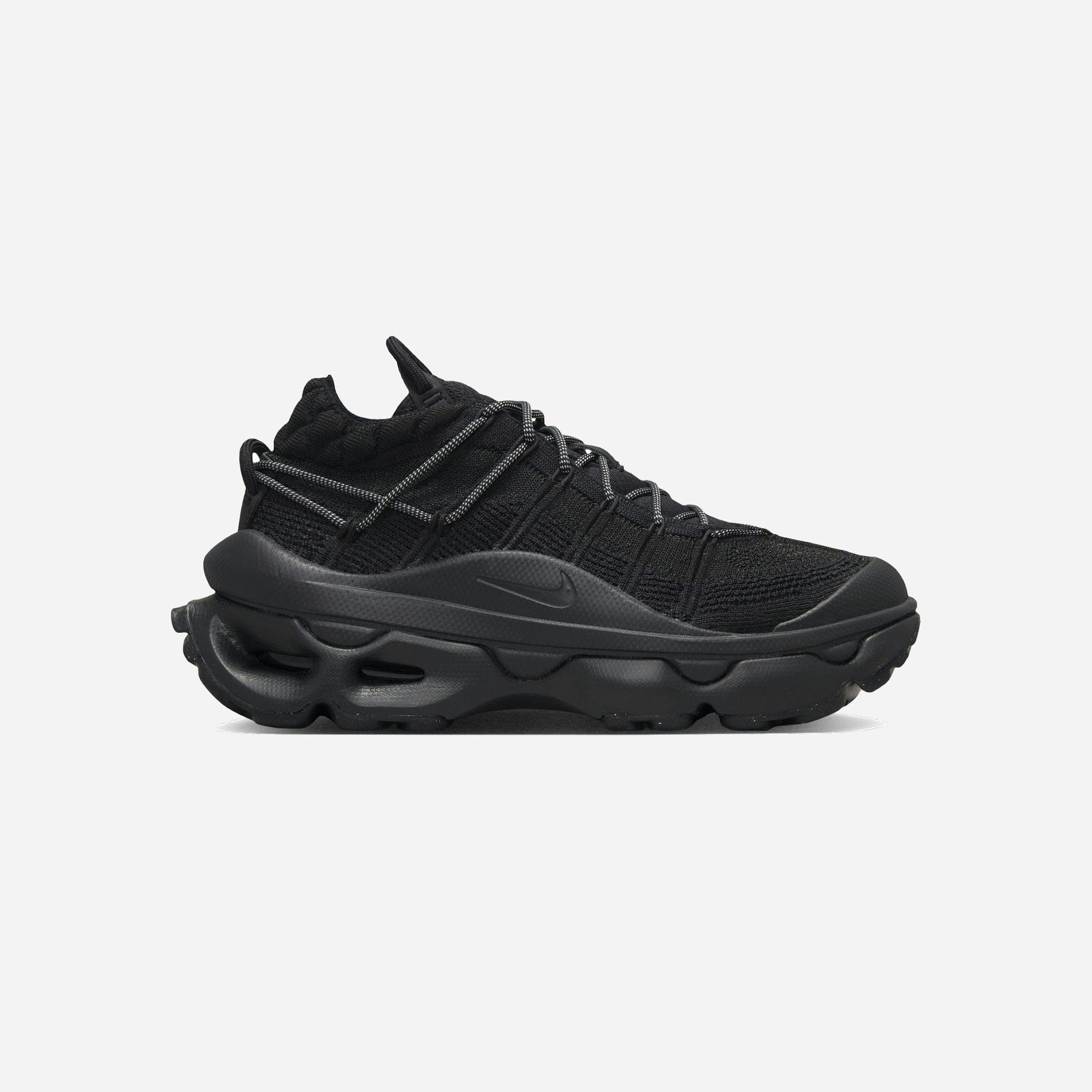 Nike Air Max Flyknit Venture Black Metallic Silver WMNS