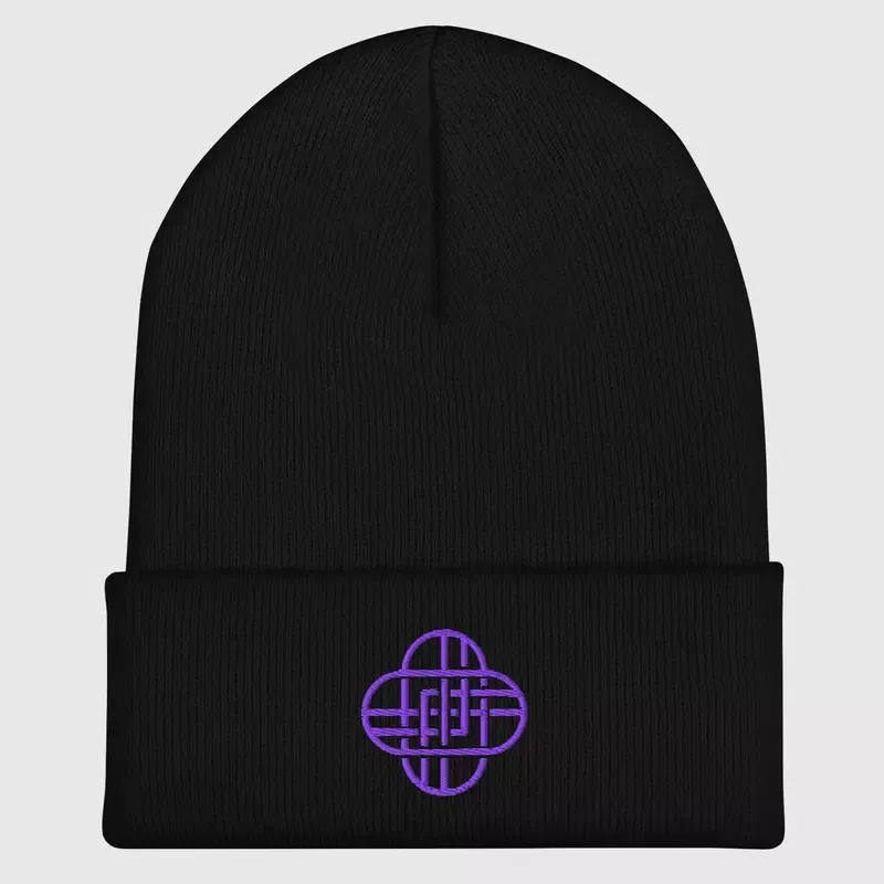 KPop Demon Hunters HUNTR/X Logo Beanie