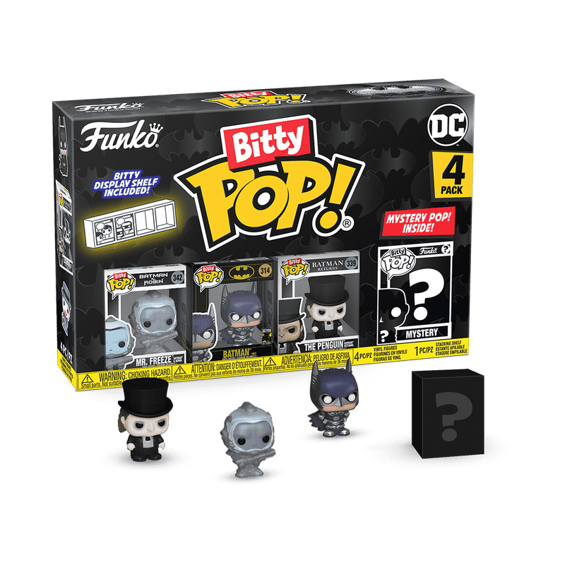 Bitty Pop! Batman 85th Anniversary 4-Pack Series 3