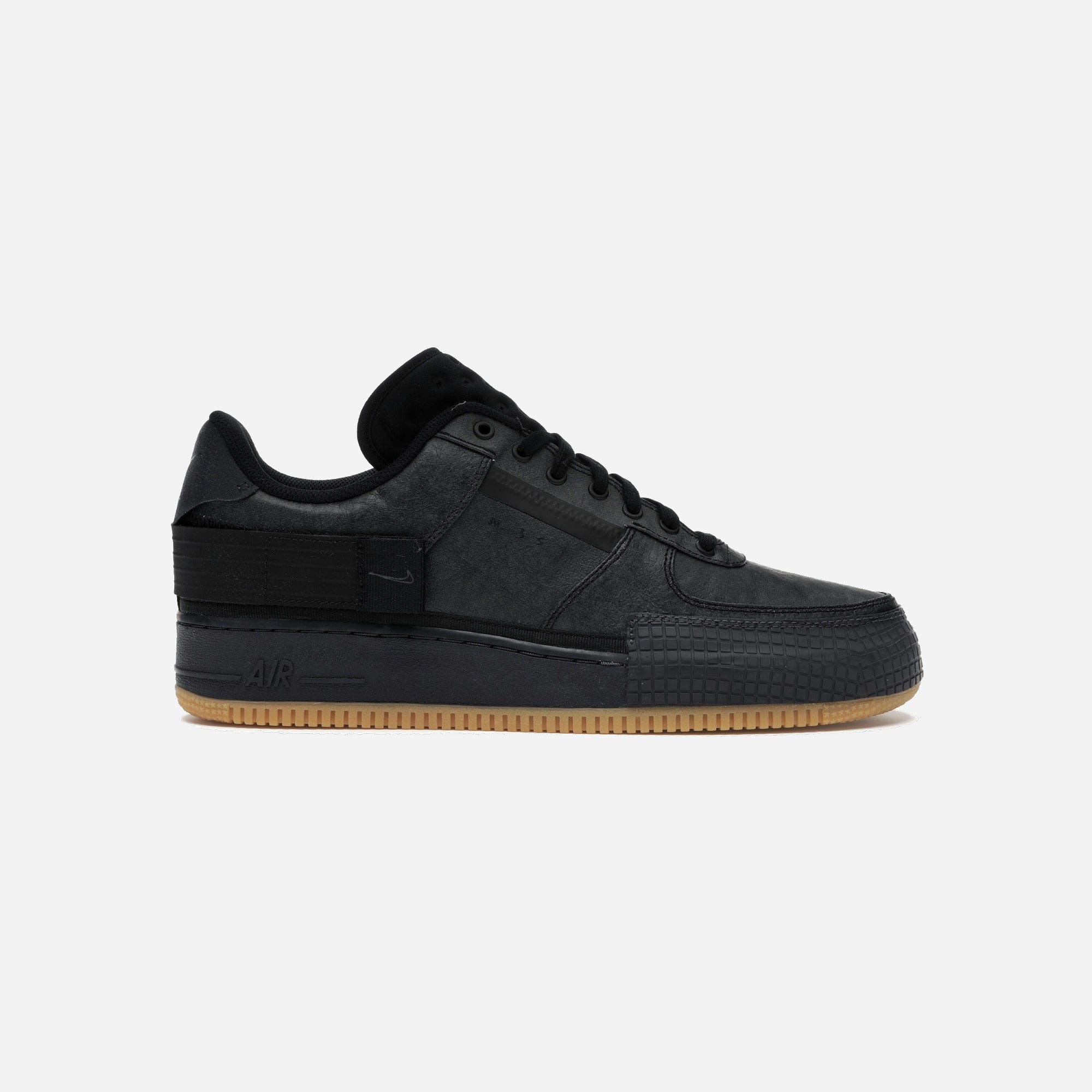 Nike Air Force 1 Type Black Gum