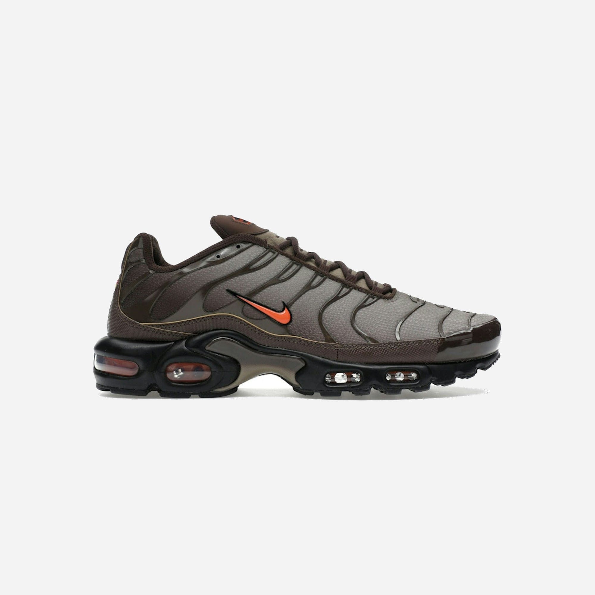 Nike Air Max Plus Baroque Brown Safety Orange