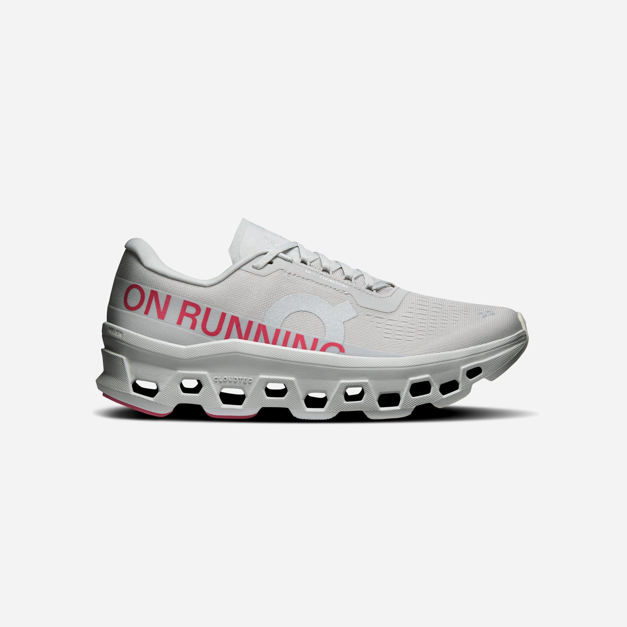 ON Running Cloudmonster 1 Silver Camellia WMNS