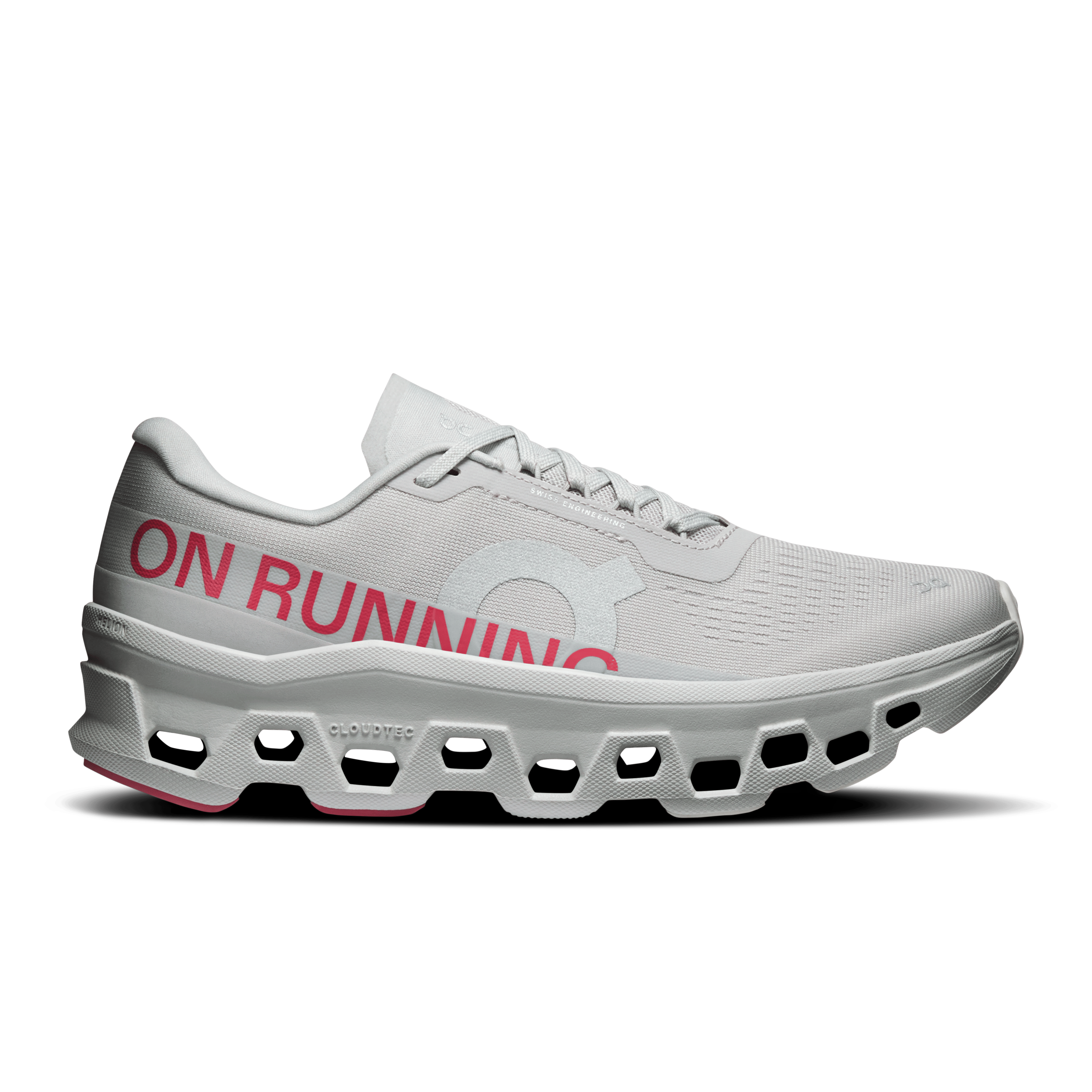 ON Running Cloudmonster 1 Silver Camellia WMNS