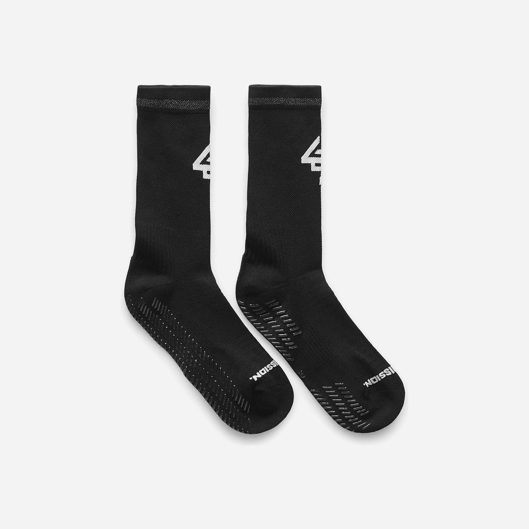 Represent 247 Reflex Run Socks Jet Black SS26