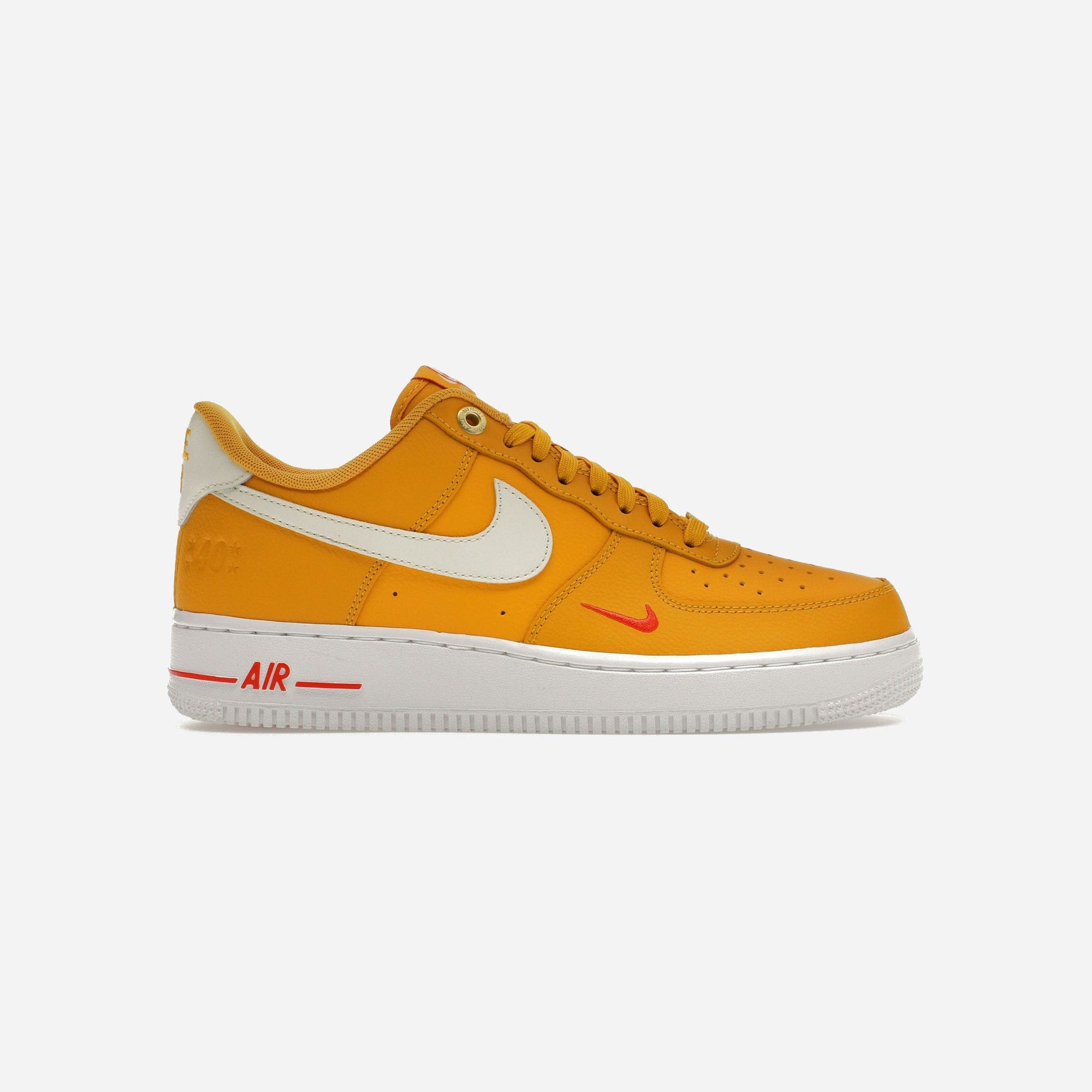 Nike Air Force 1 Low '07 SE 40th Anniversary Yellow Ochre Mini Swoosh WMNS