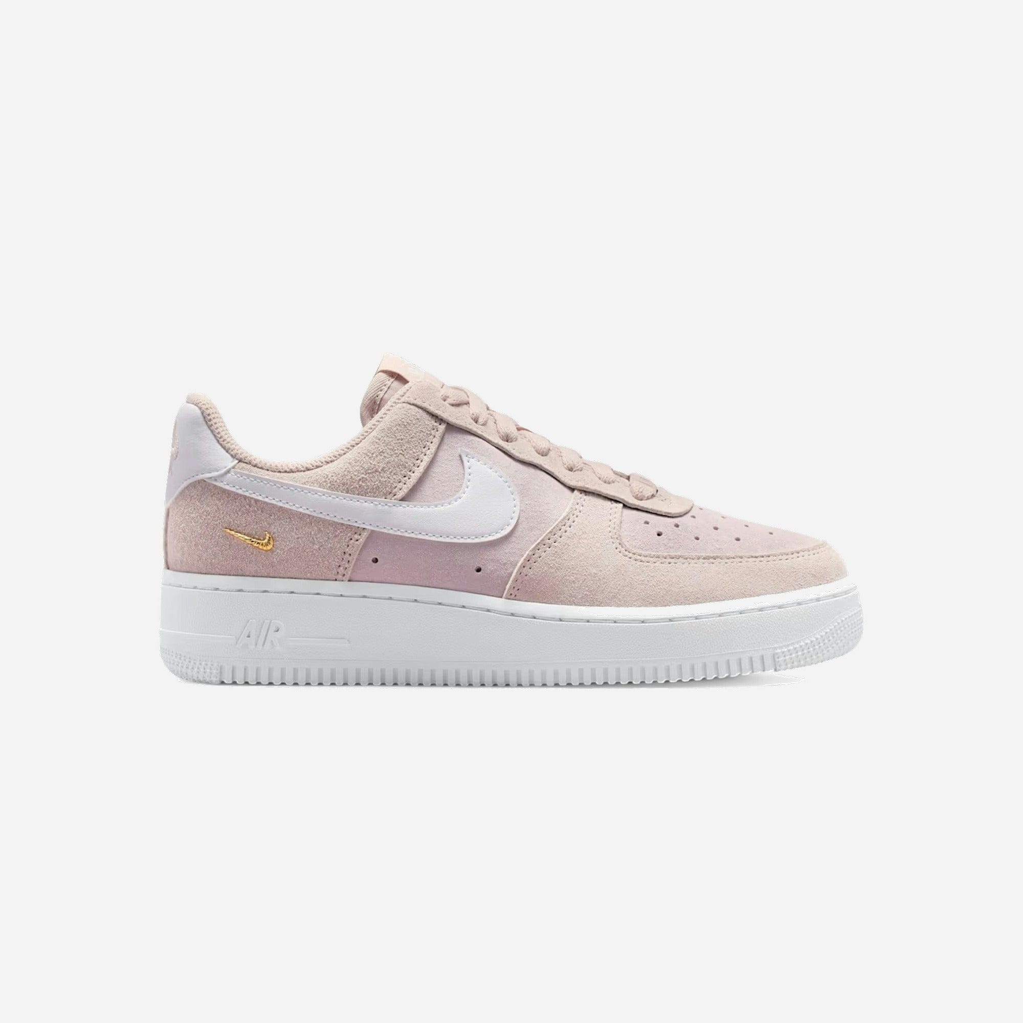 Nike Air Force 1 Low '07 SE Silt Red Pink Foam Gold Mini Swoosh WMNS