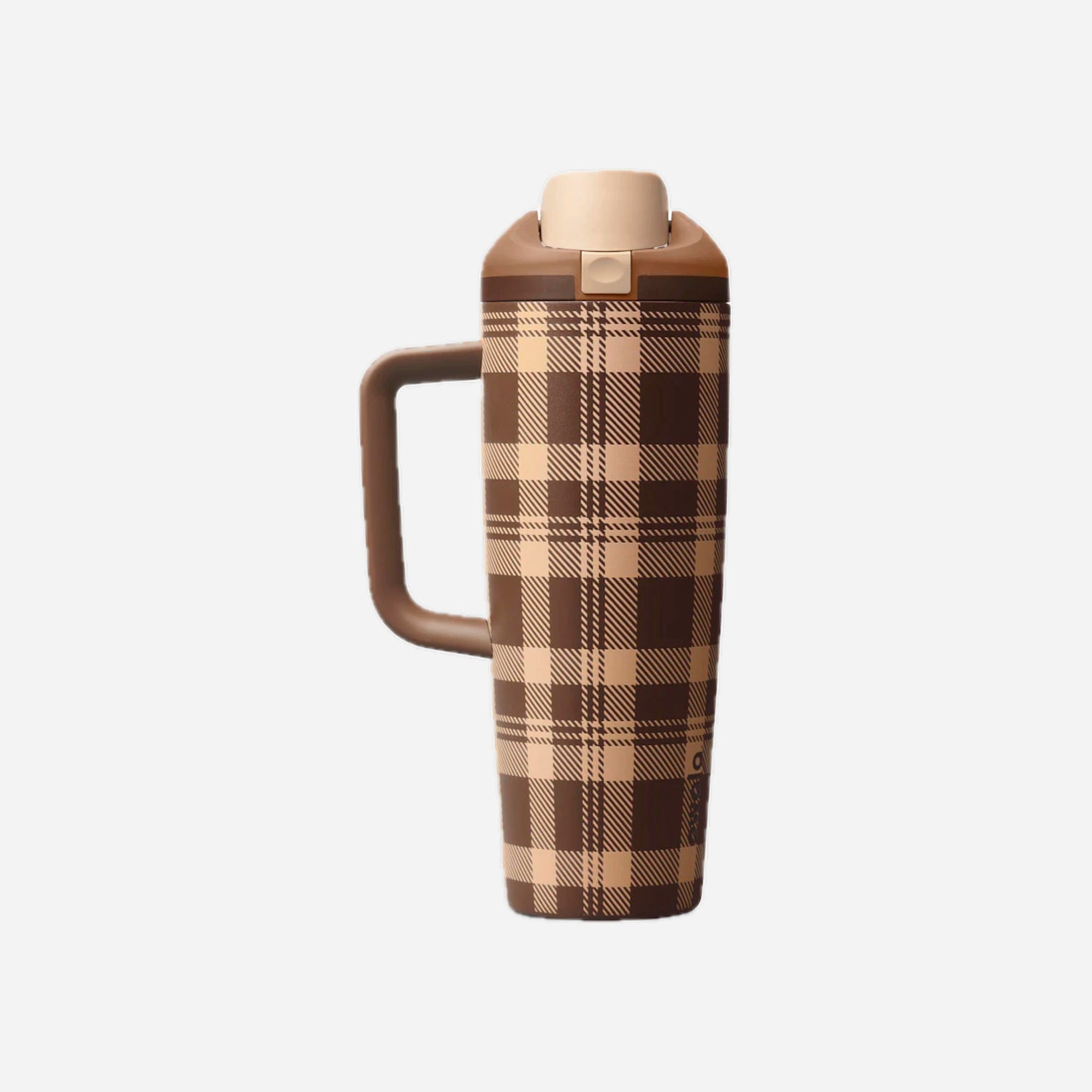 Owala FreeSip Tumbler 30oz Stainless Steel Plaid And Simple