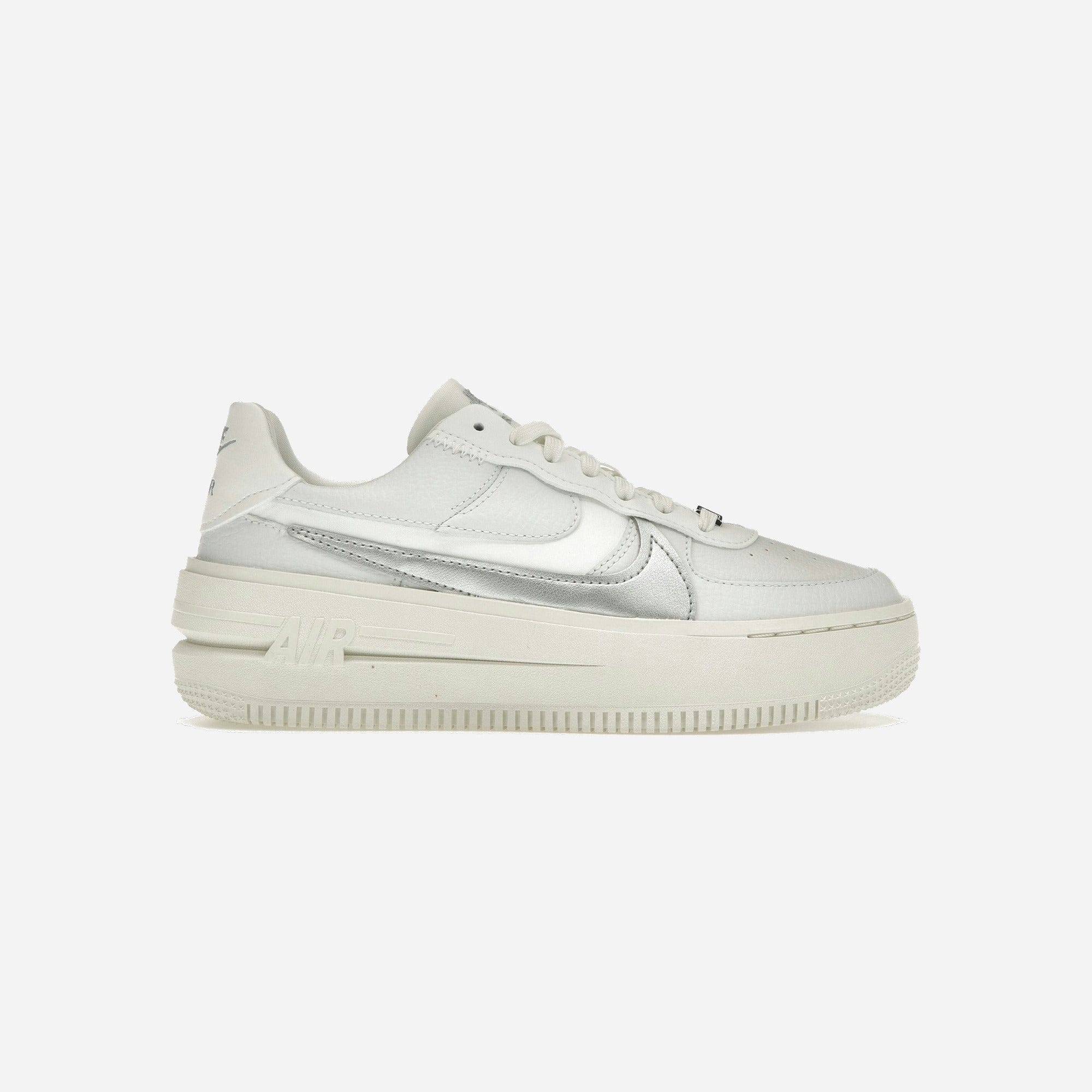 Nike Air Force 1 Plt.af.orm Summit White Metalic Silver WMNS