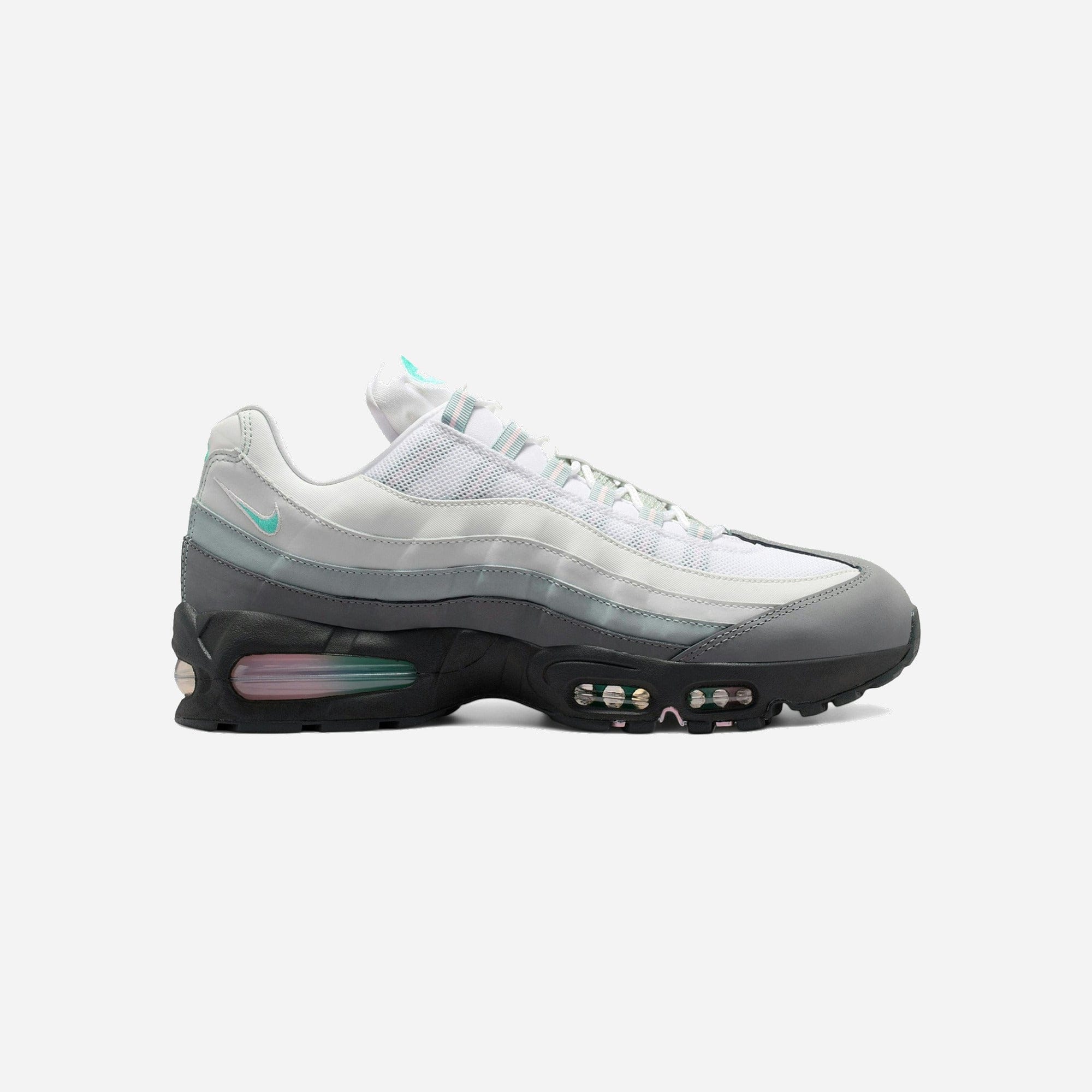 Nike Air Max 95 Big Bubble White Hyper Turquoise Pink Foam