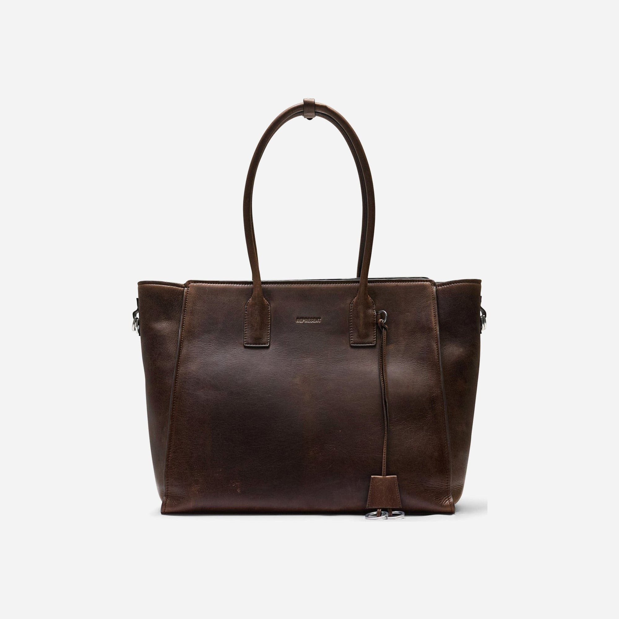 Represent Hudson Tote Dark Brown SS26