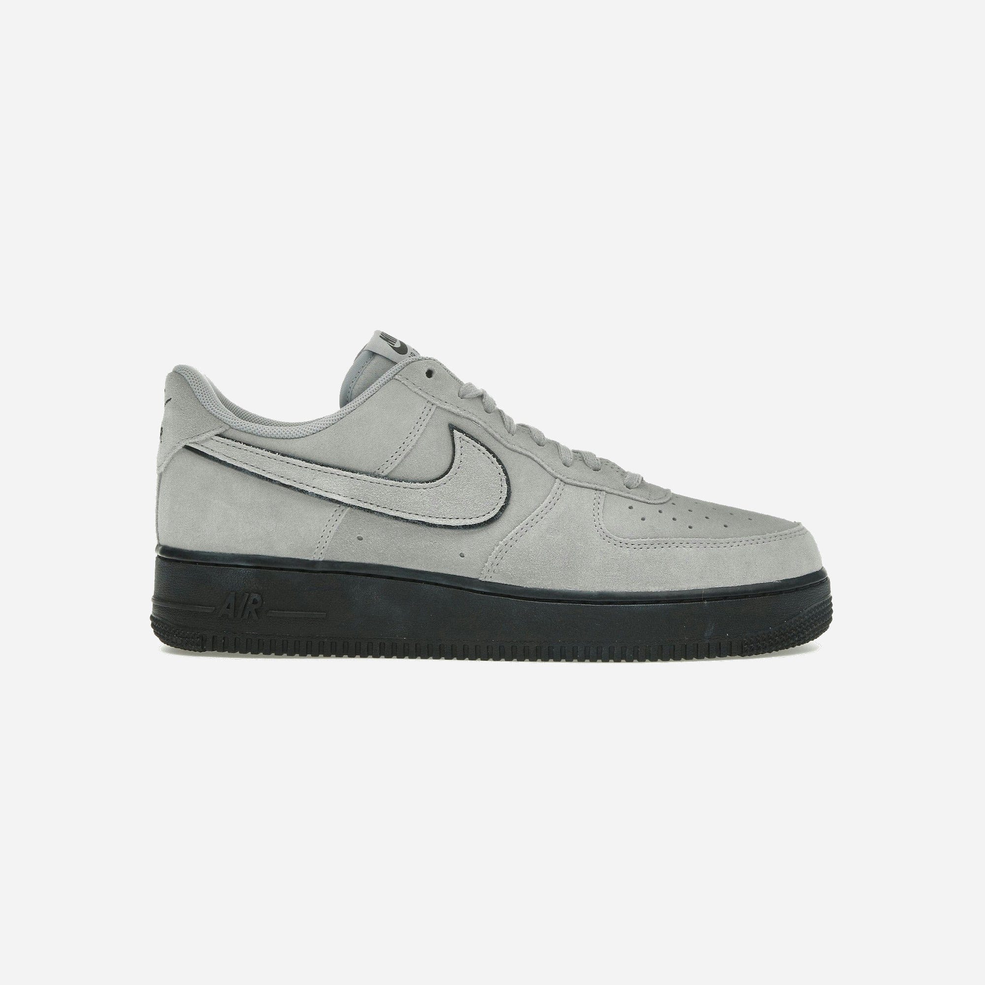 Nike Air Force 1 Low '07 Lv8 Light Smoke Grey Suede Black