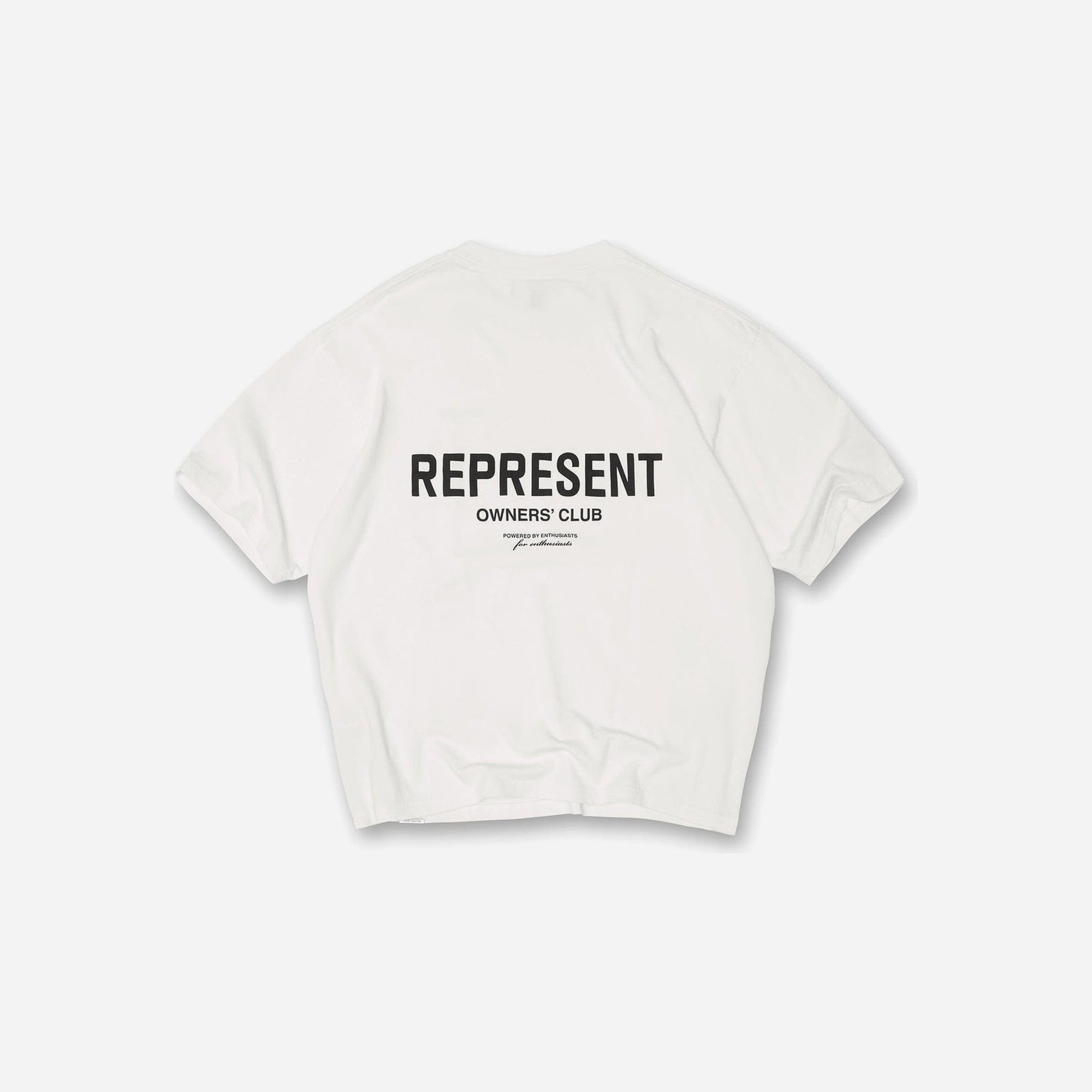 Represent Owners Club T-Shirt Flat White SS26